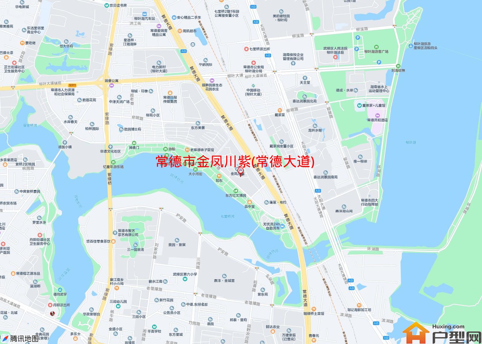 金凤川紫(常德大道)小区 - 户型网