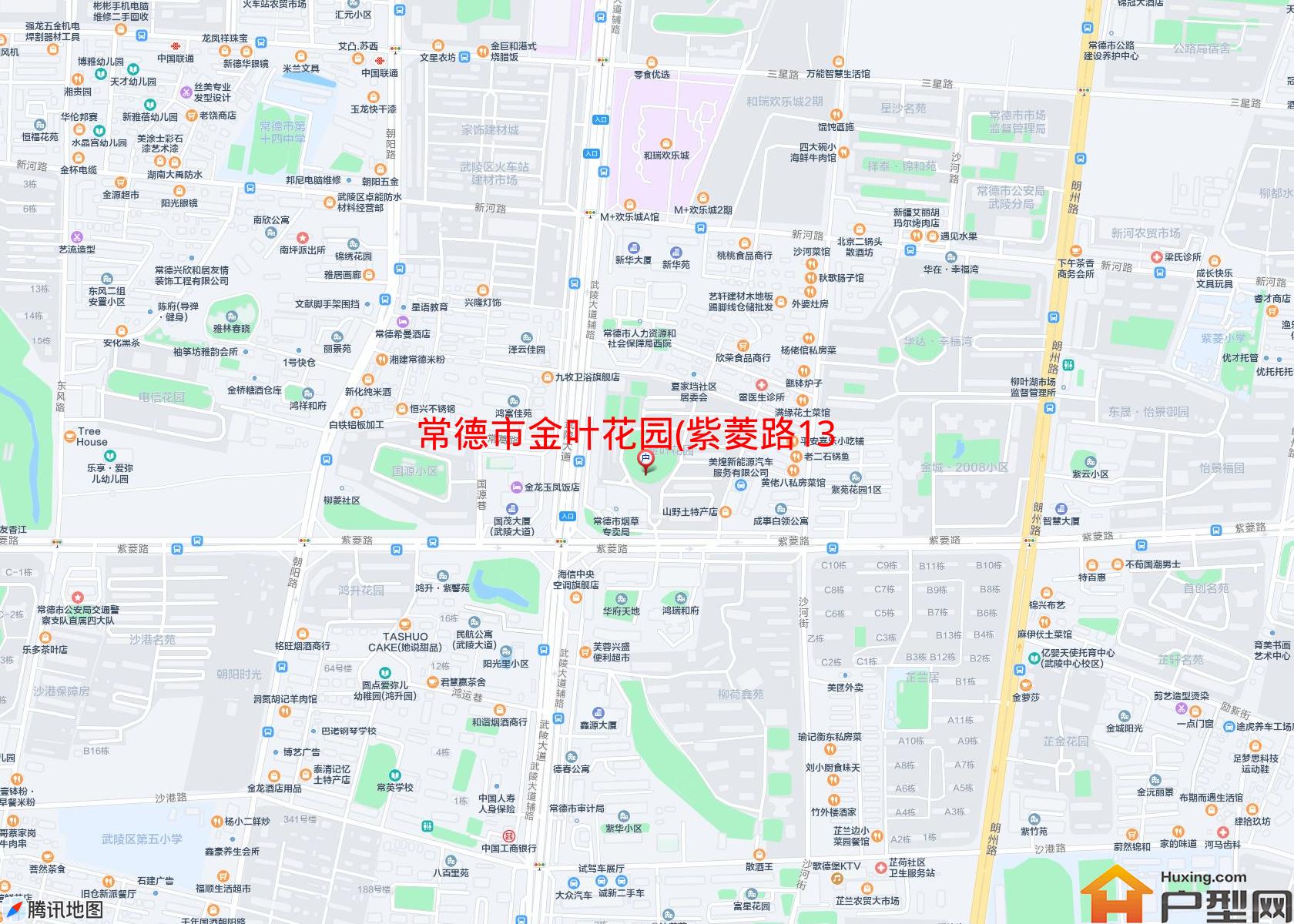 金叶花园(紫菱路1390号)小区 - 户型网