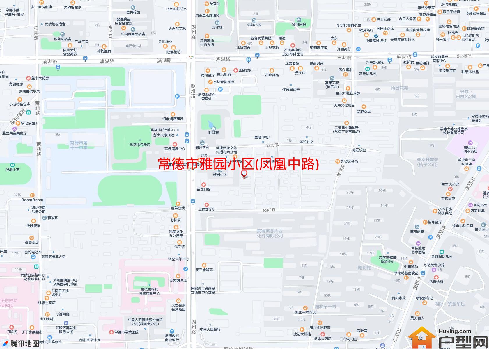 雅园小区(凤凰中路)小区 - 户型网