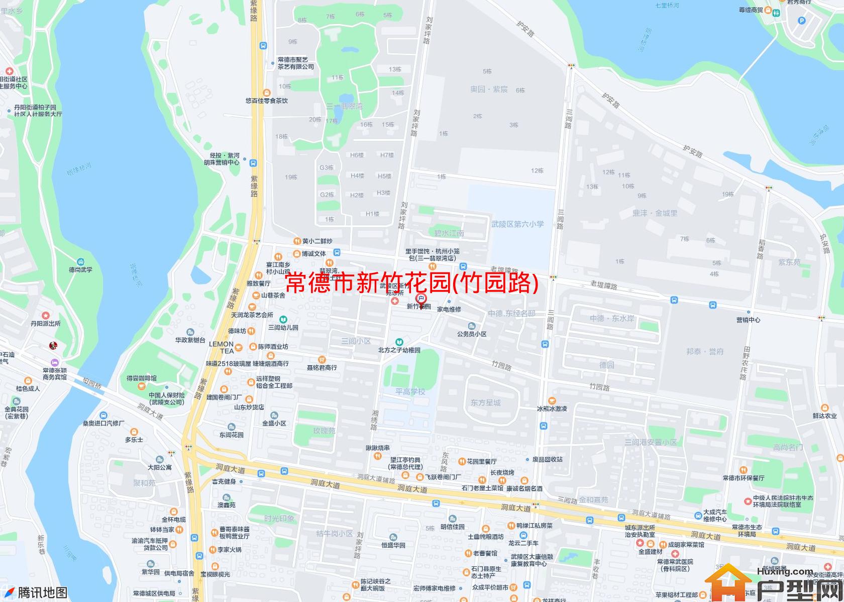 新竹花园(竹园路)小区 - 户型网