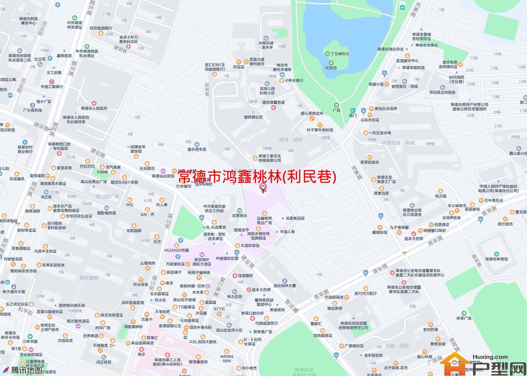 鸿鑫桃林(利民巷)小区 - 户型网