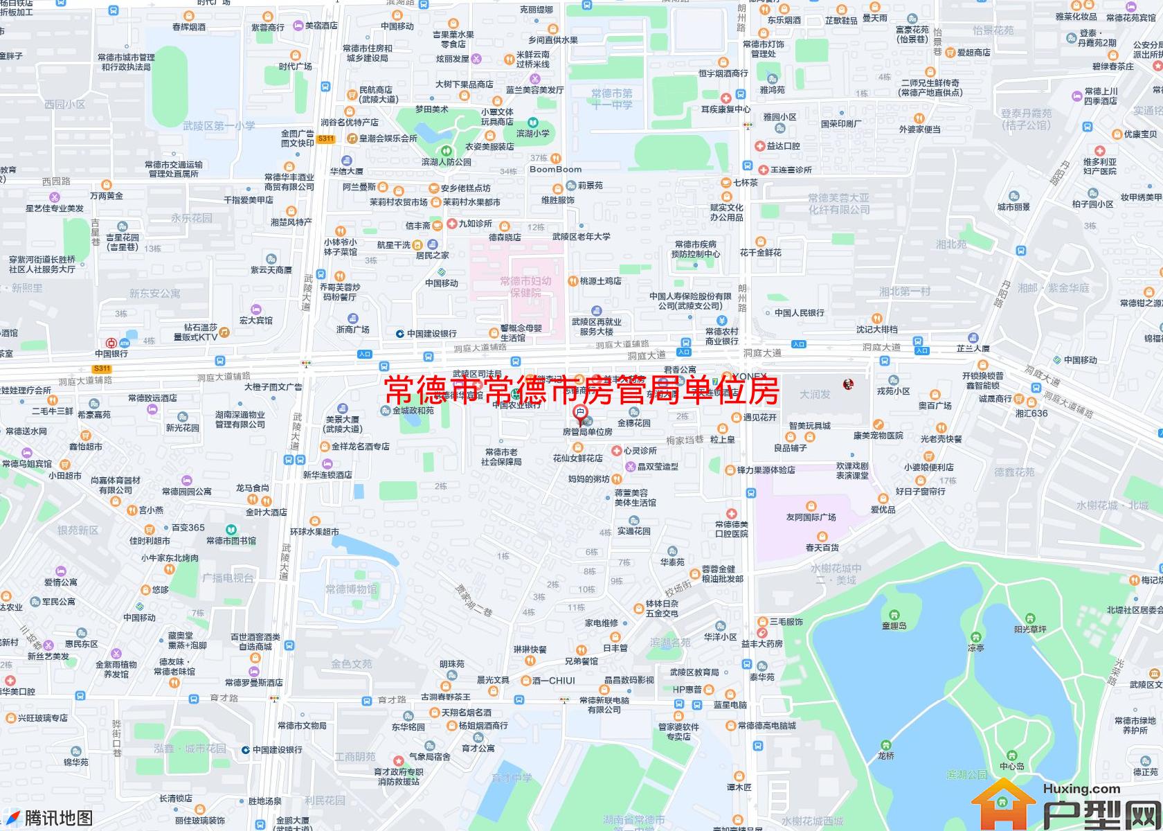 常德市房管局单位房小区 - 户型网