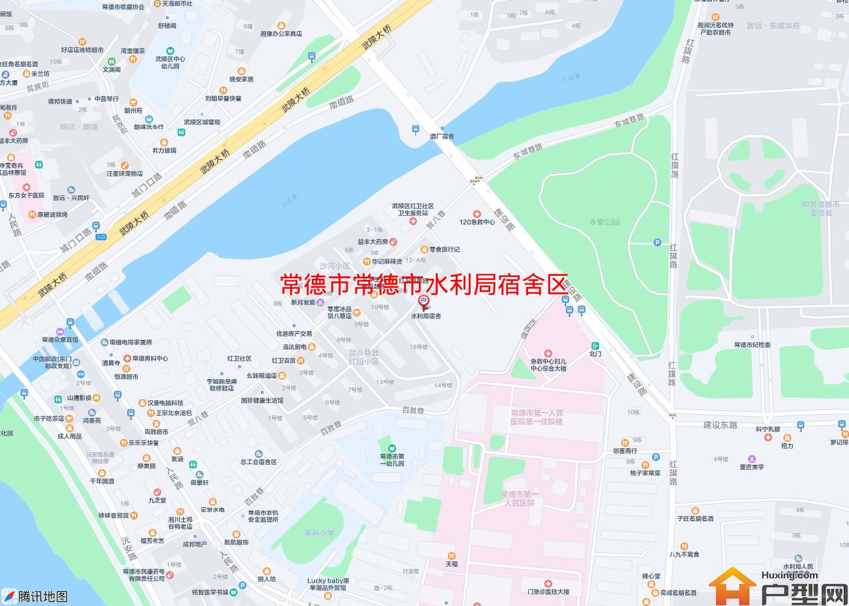 常德市水利局宿舍区小区 - 户型网