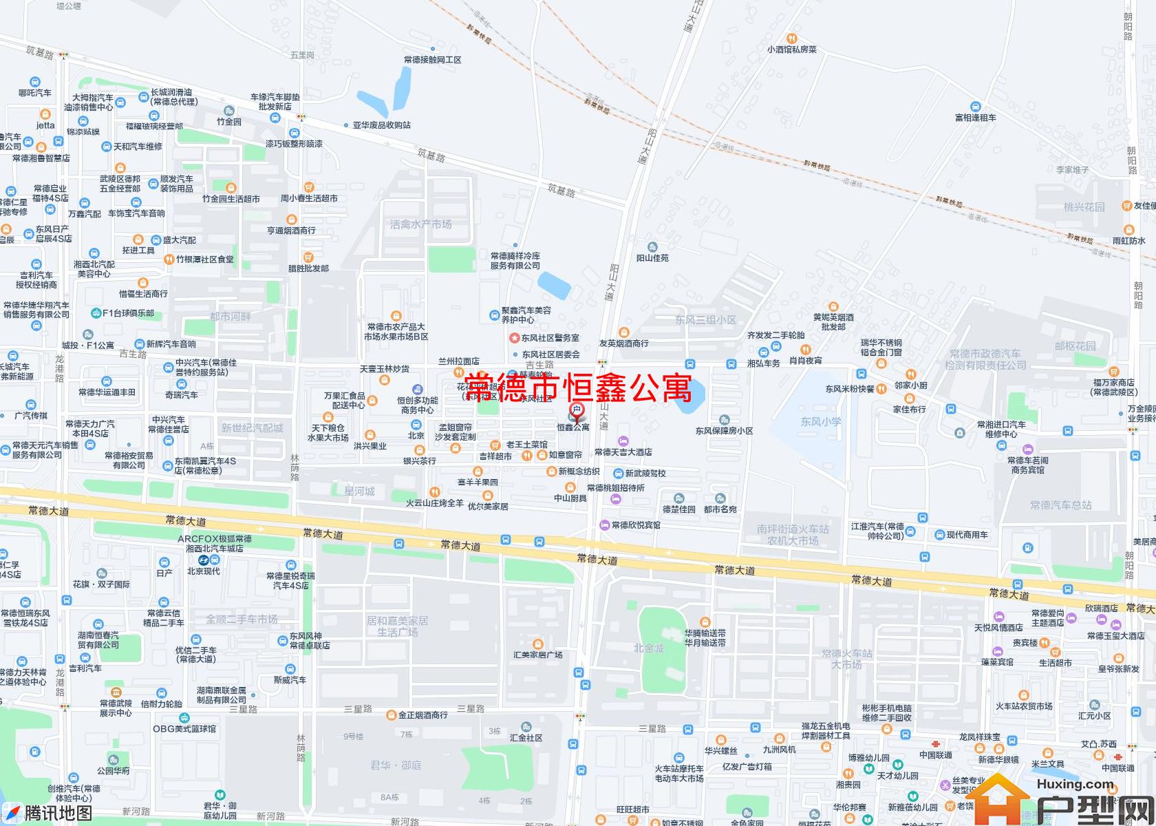 恒鑫公寓小区 - 户型网