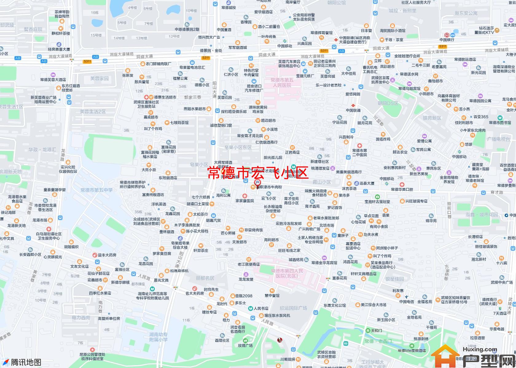 宏飞小区小区 - 户型网