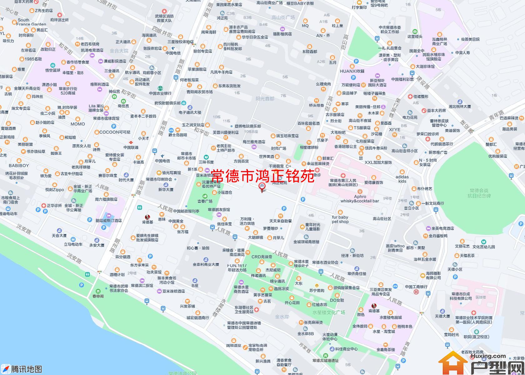 鸿正铭苑小区 - 户型网