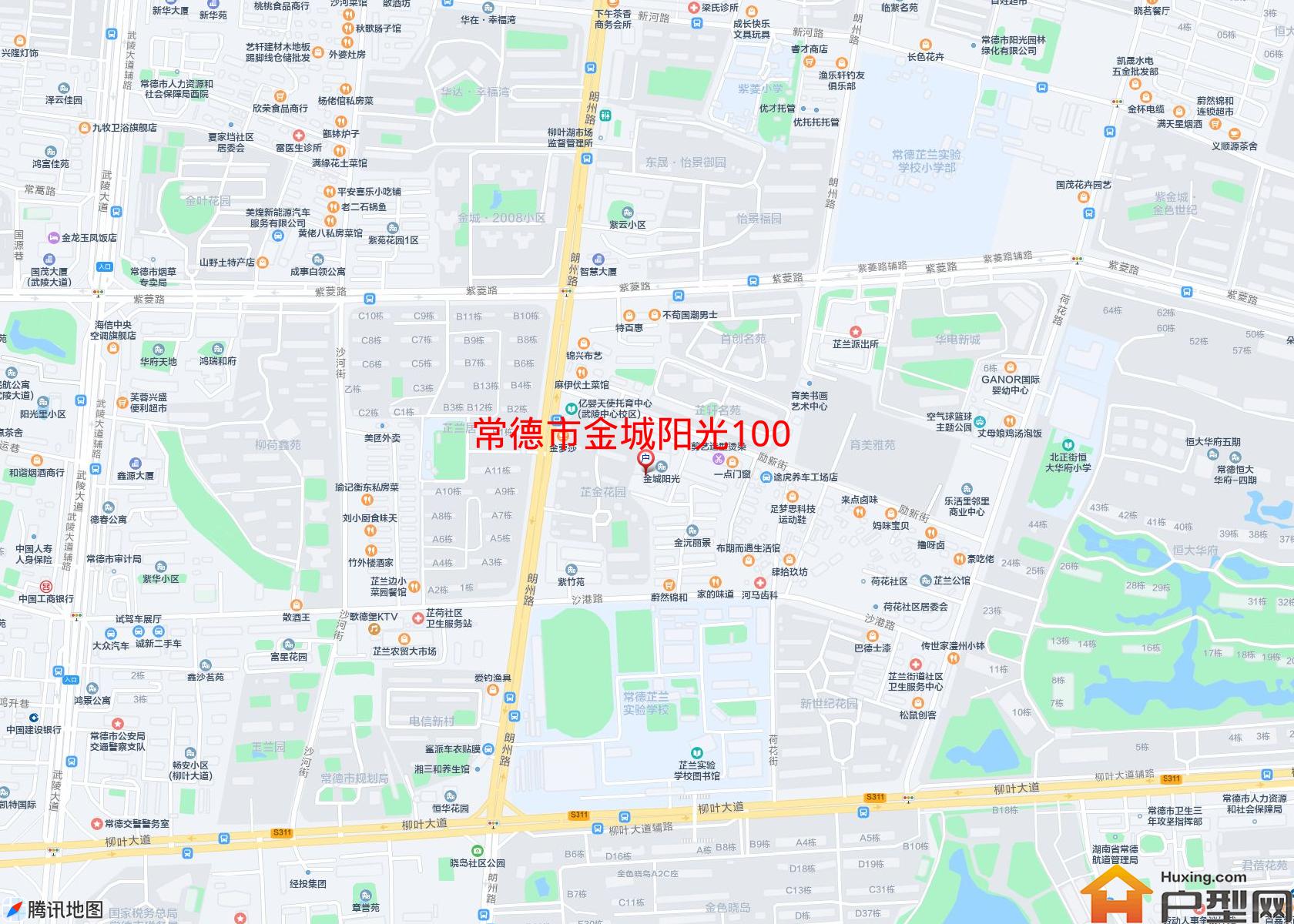 金城阳光100小区 - 户型网
