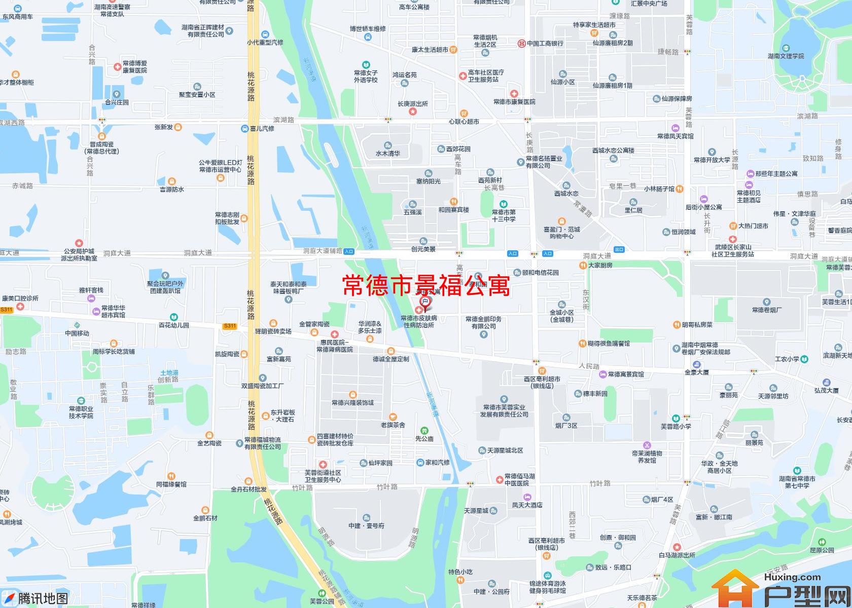 景福公寓小区 - 户型网