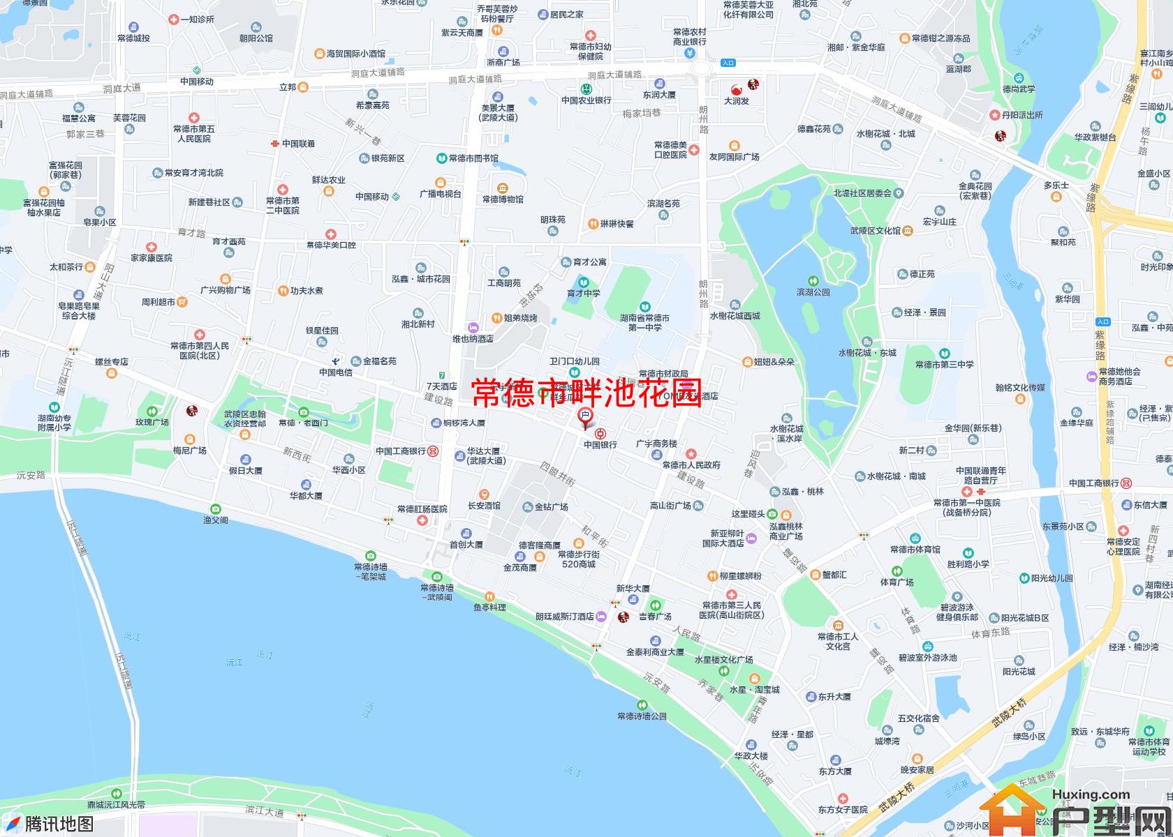 畔池花园小区 - 户型网