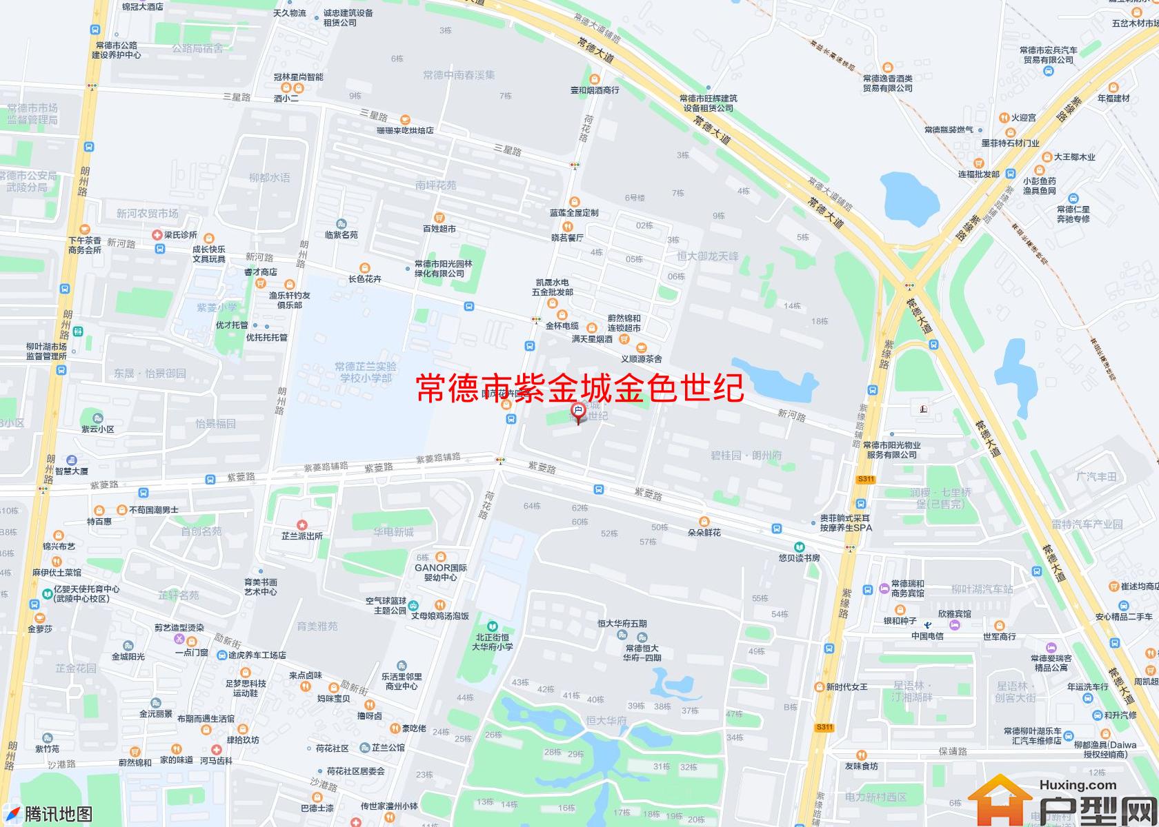 紫金城金色世纪小区 - 户型网
