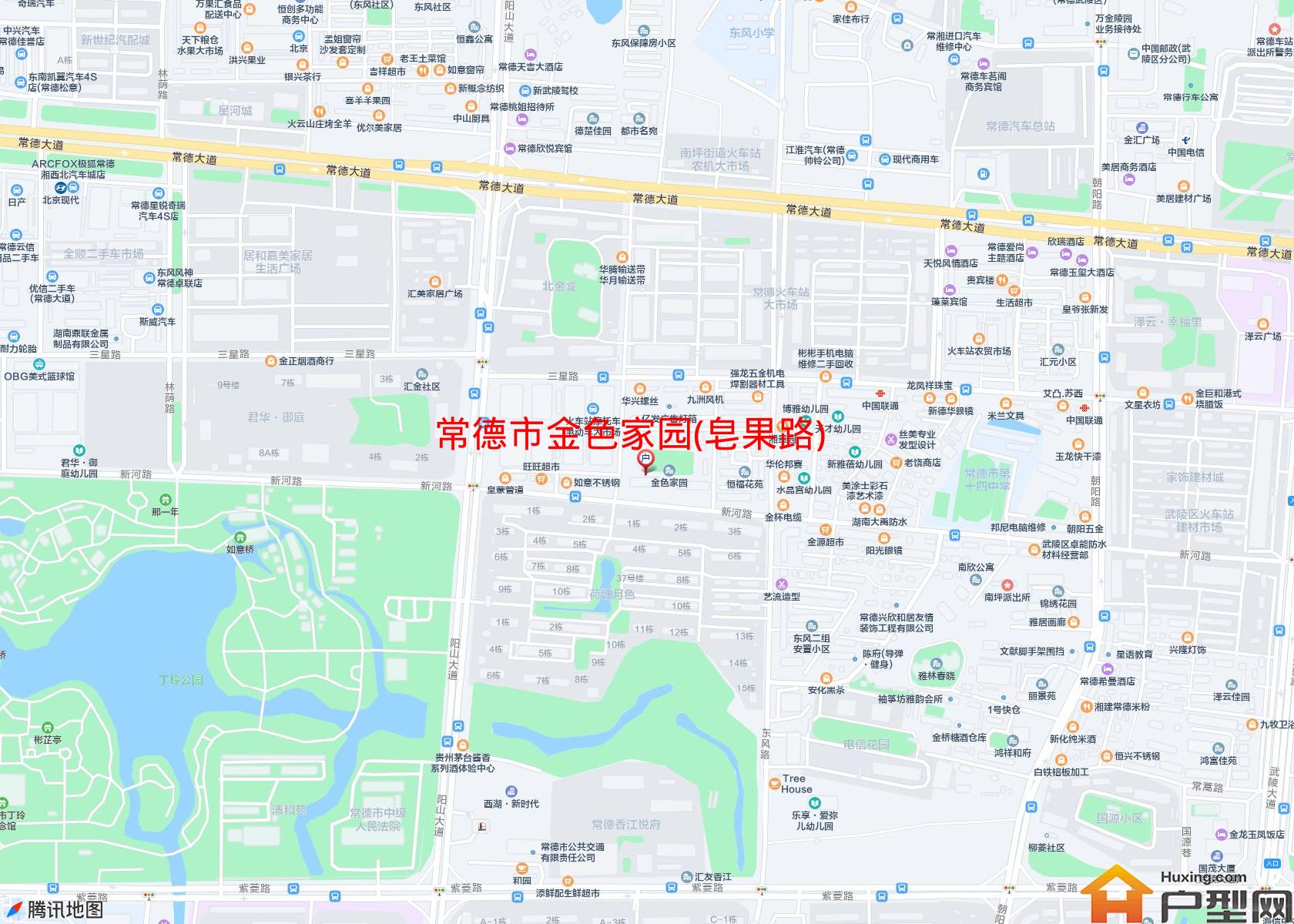 金色家园(皂果路)小区 - 户型网