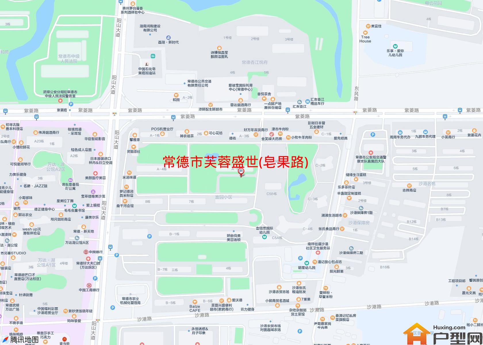 芙蓉盛世(皂果路)小区 - 户型网