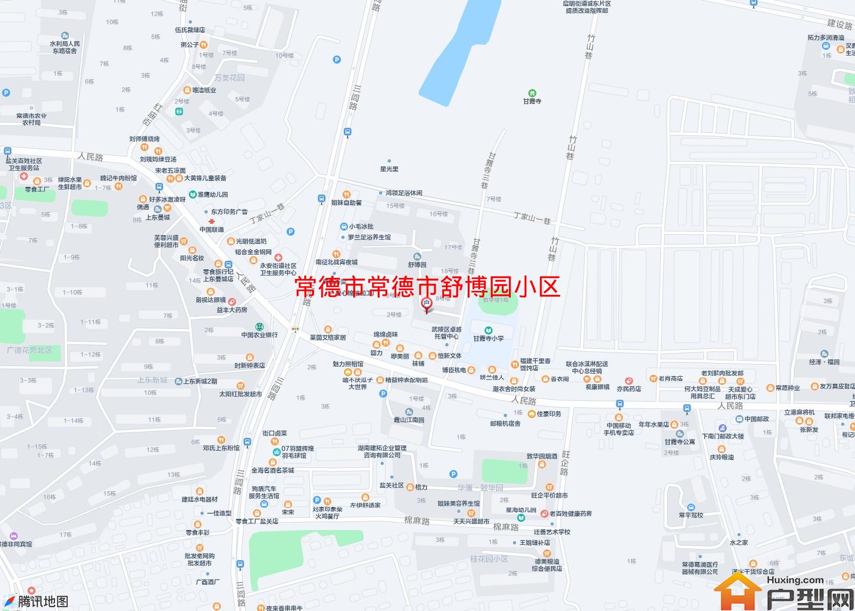 常德市舒博园小区小区 - 户型网