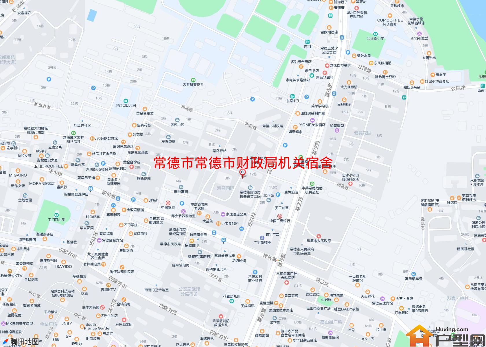 常德市财政局机关宿舍二院小区 - 户型网