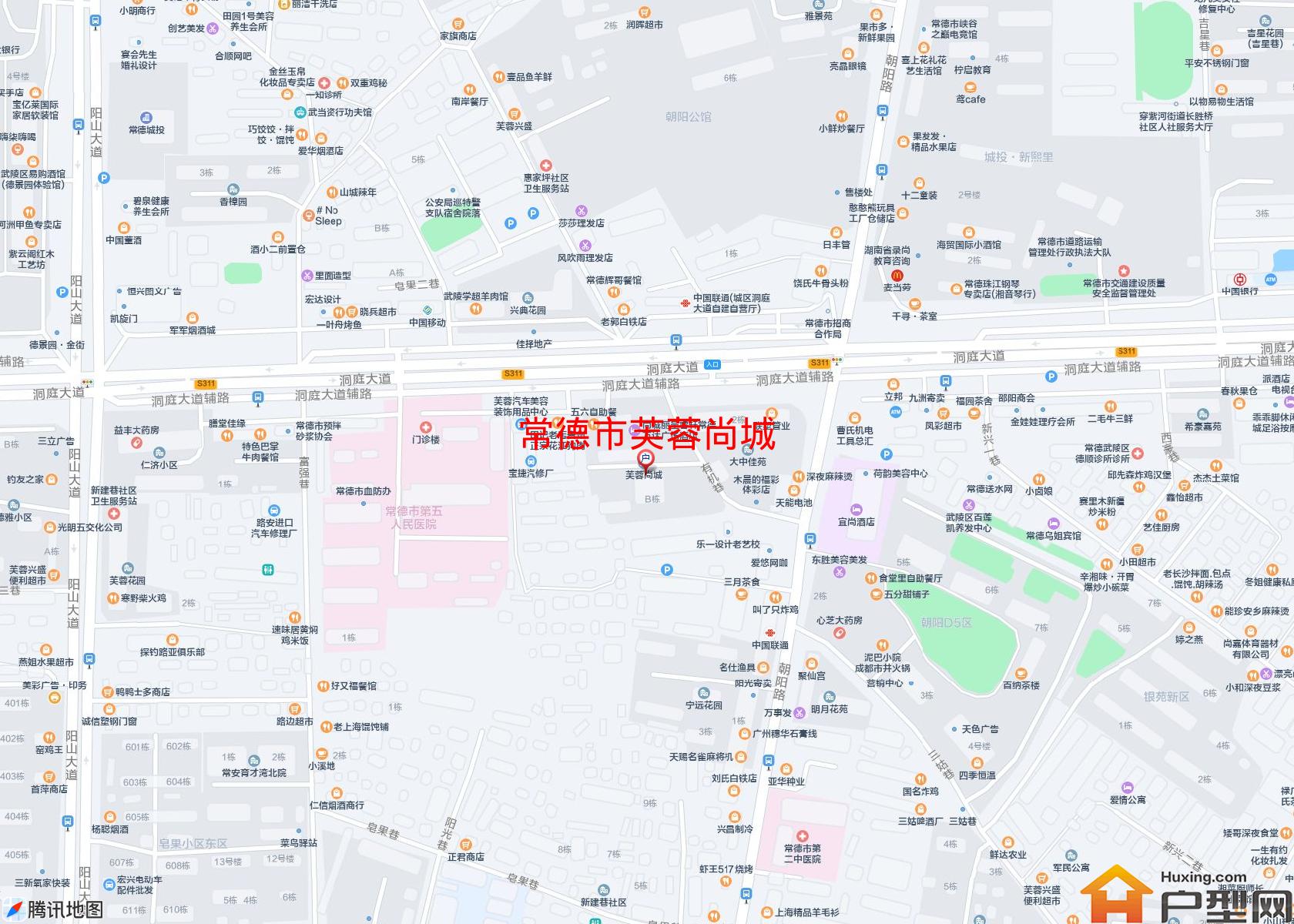 芙蓉尚城小区 - 户型网