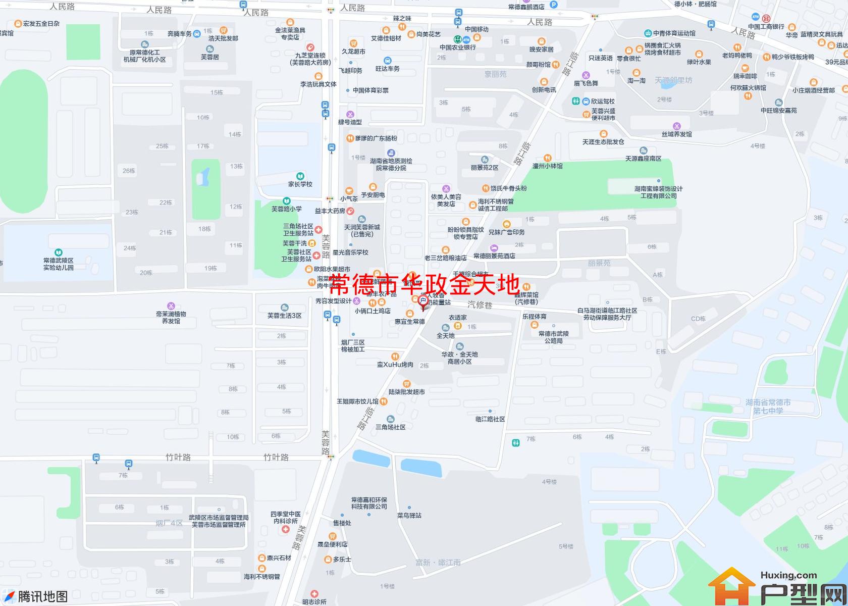 华政金天地小区 - 户型网
