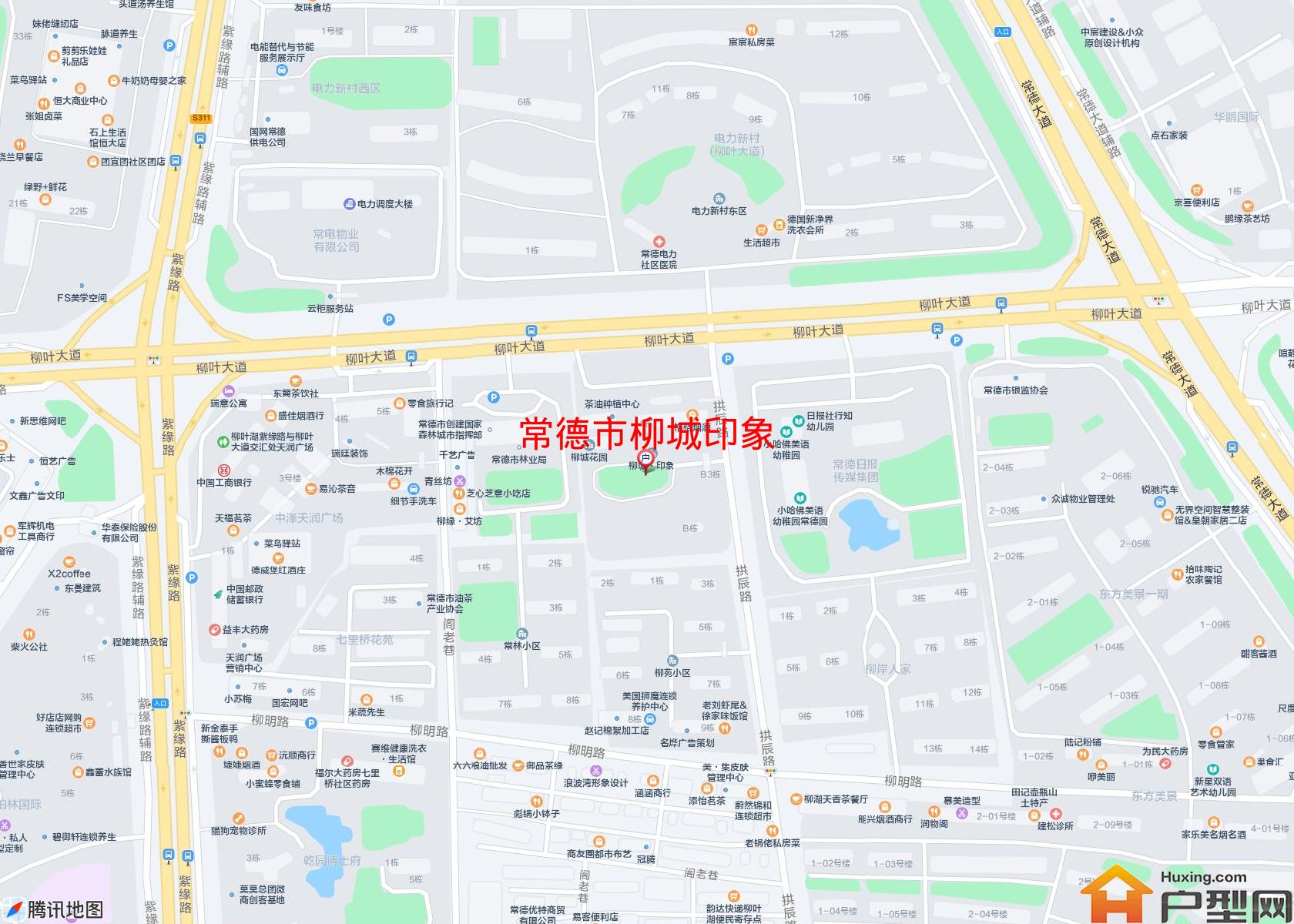 柳城印象小区 - 户型网