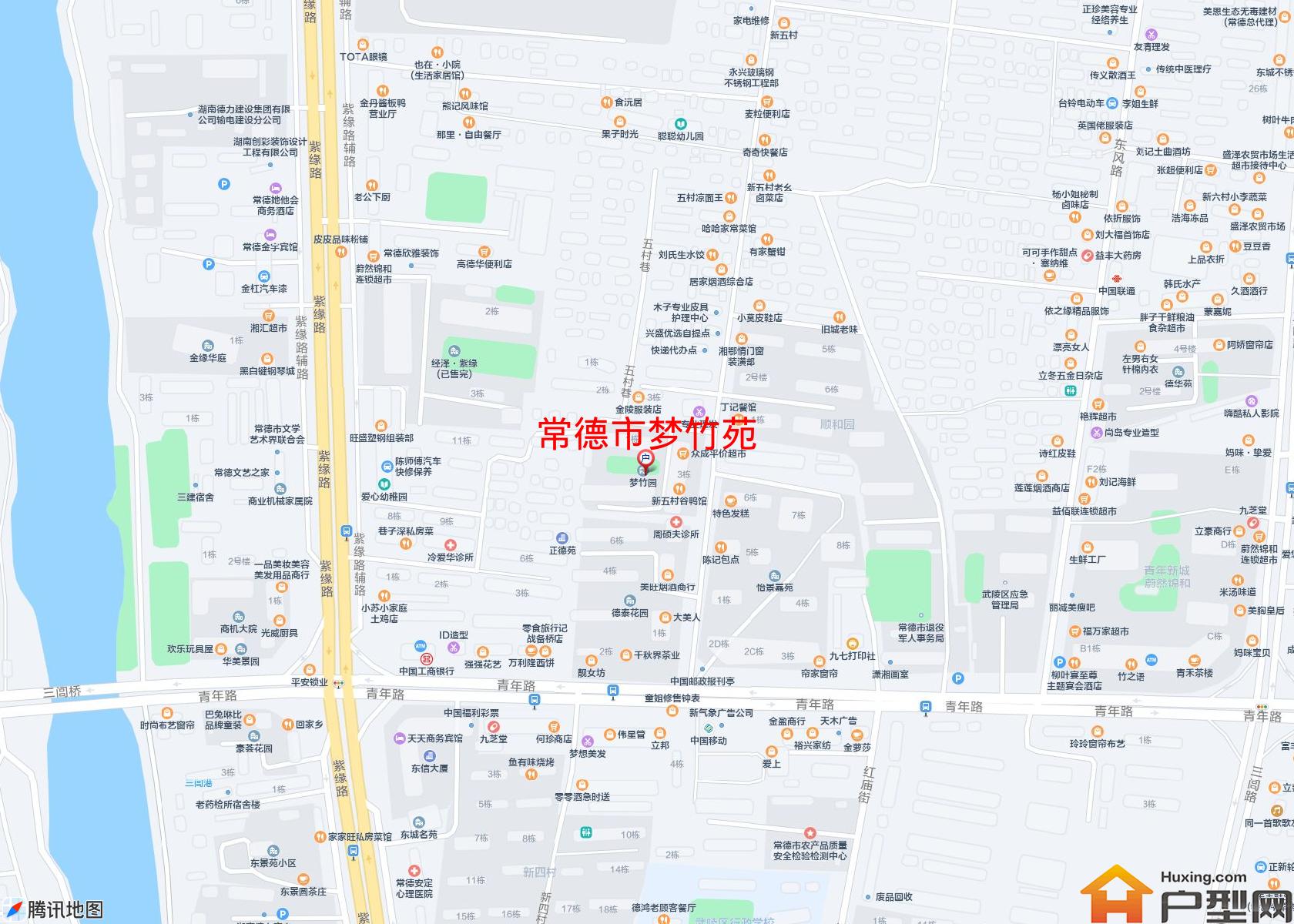 梦竹苑小区 - 户型网