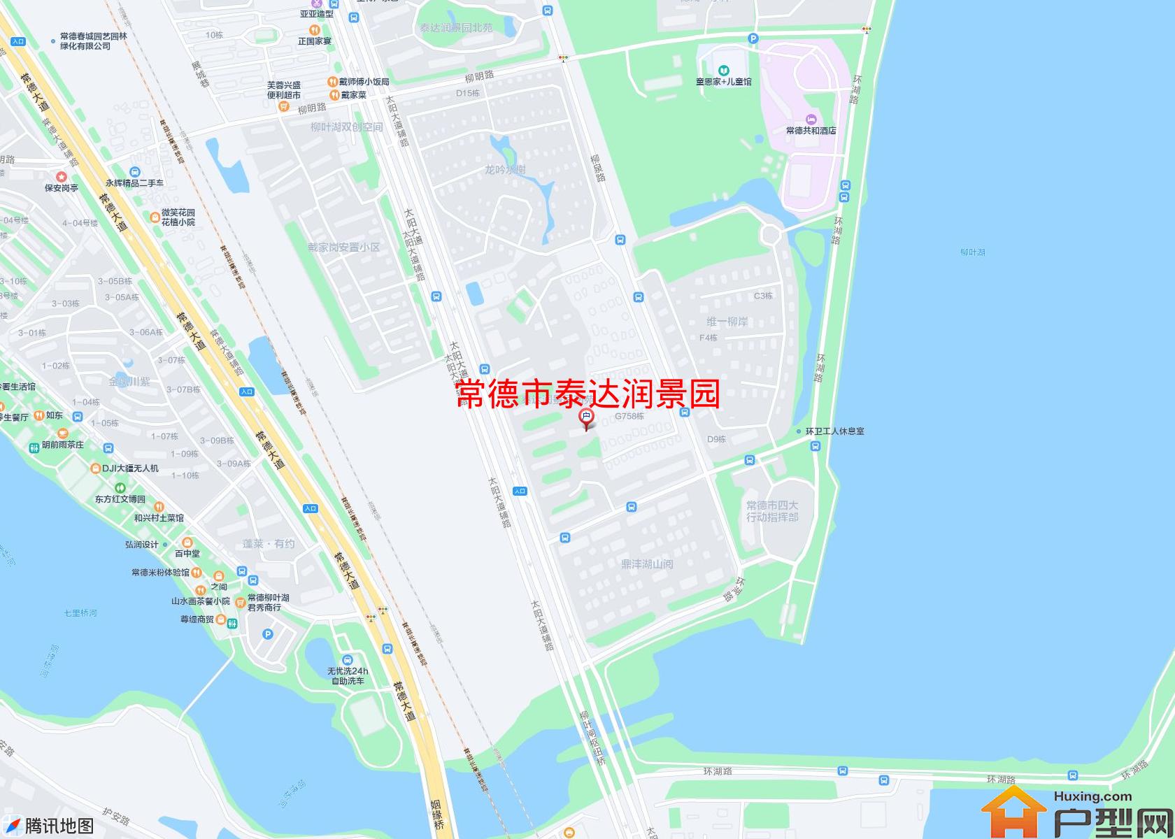 泰达润景园小区 - 户型网