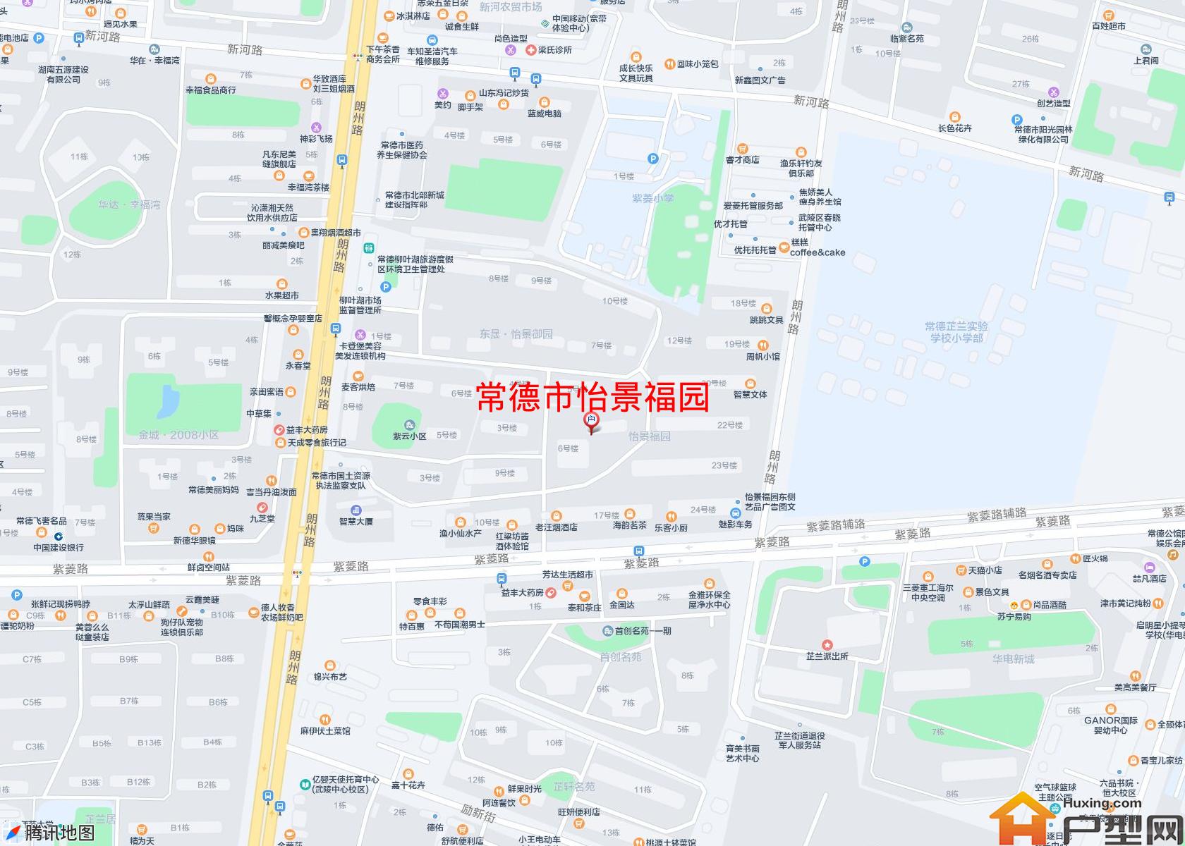 怡景福园小区 - 户型网