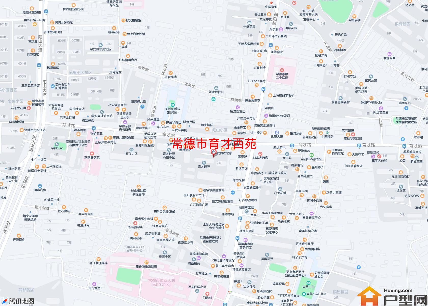 育才西苑小区 - 户型网