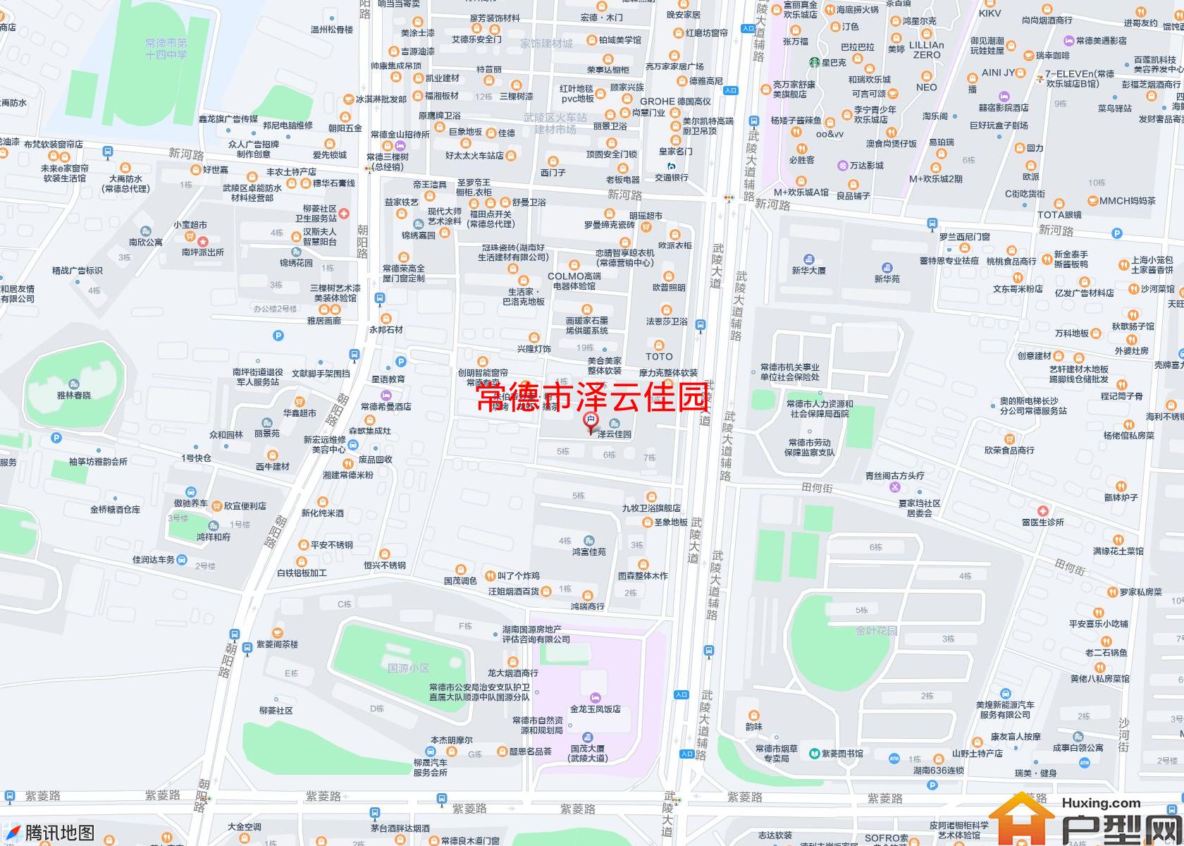 泽云佳园小区 - 户型网