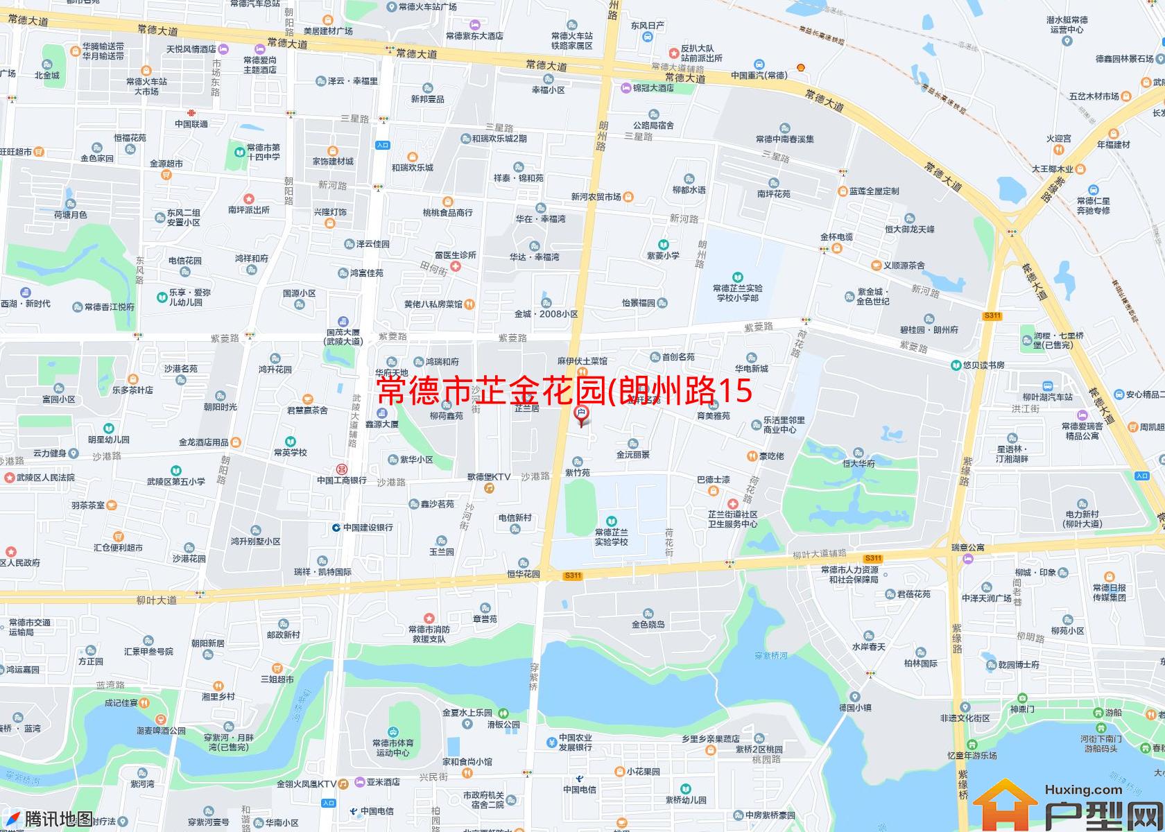 芷金花园(朗州路1518号)小区 - 户型网