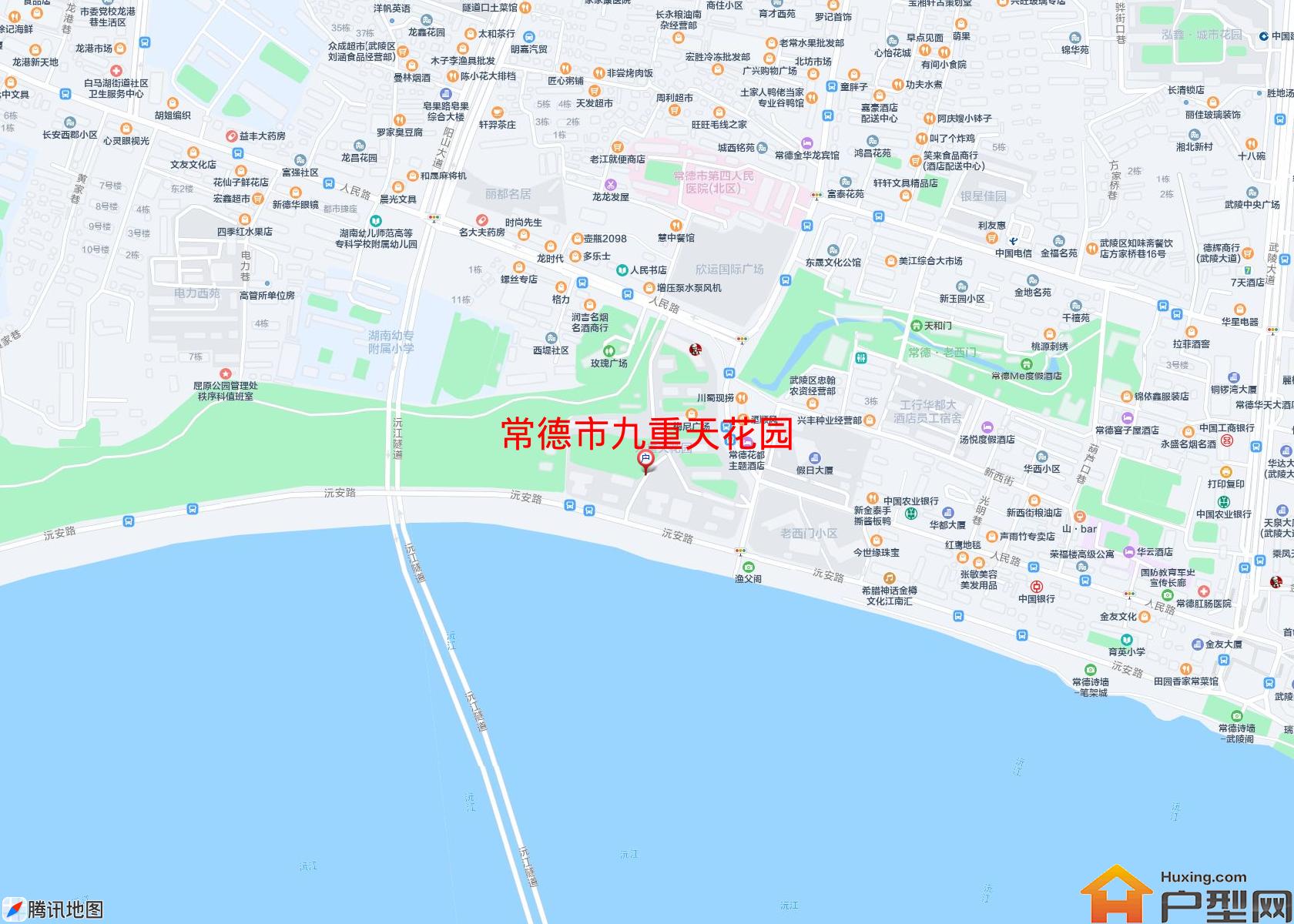 九重天花园小区 - 户型网