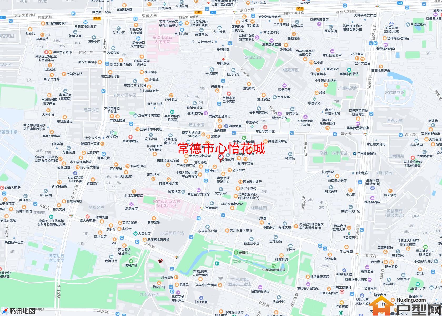 心怡花城小区 - 户型网