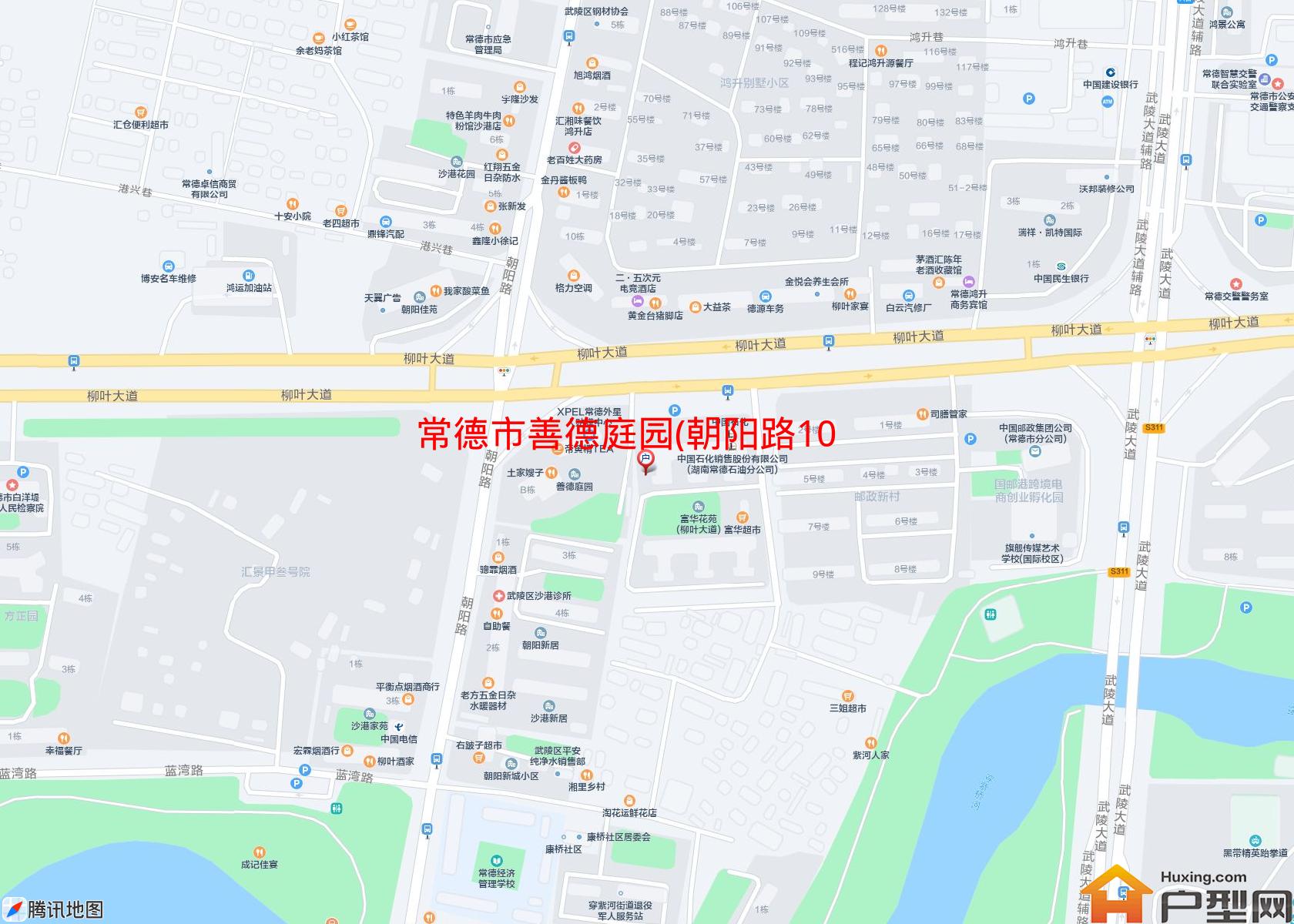 善德庭园(朝阳路1096号)小区 - 户型网