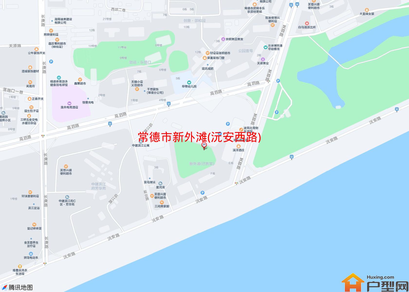 新外滩(沅安西路)小区 - 户型网