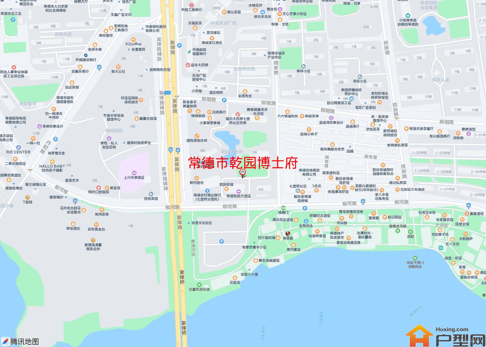 乾园博士府小区 - 户型网