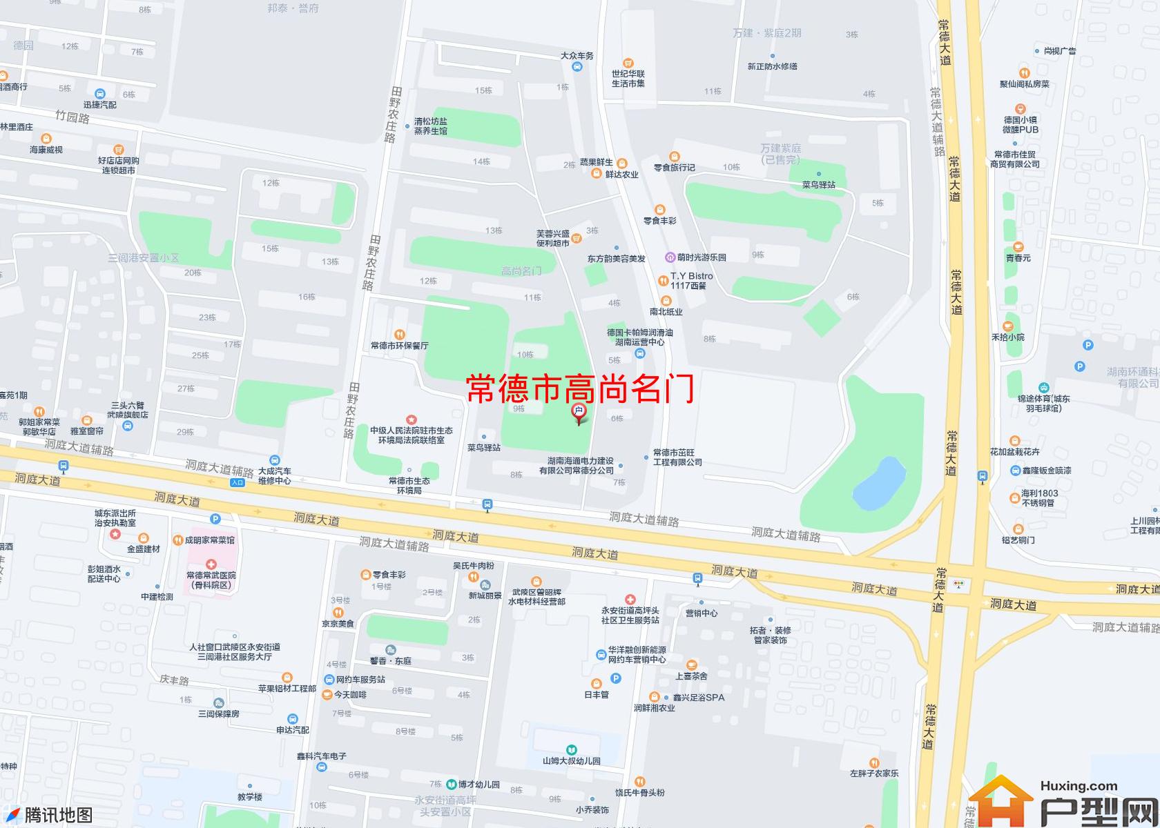 高尚名门小区 - 户型网