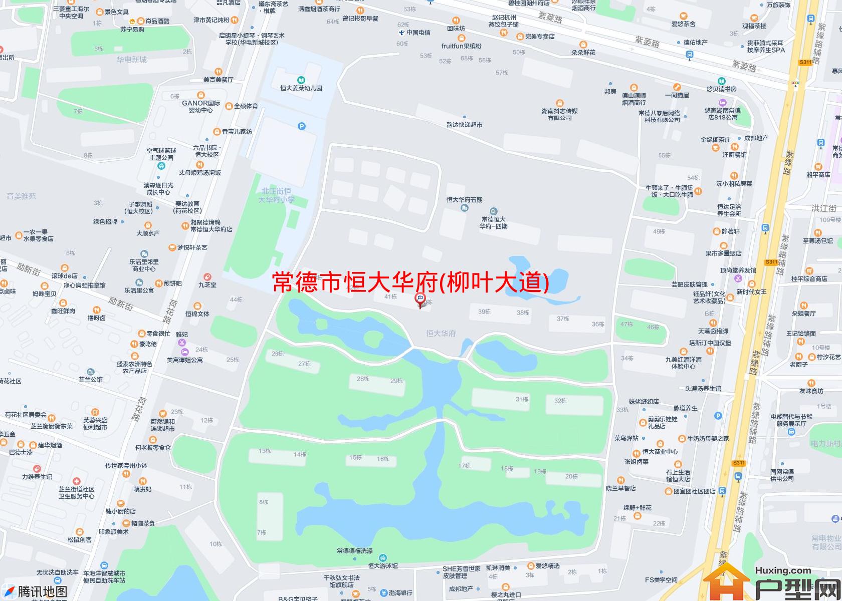 恒大华府(柳叶大道)小区 - 户型网