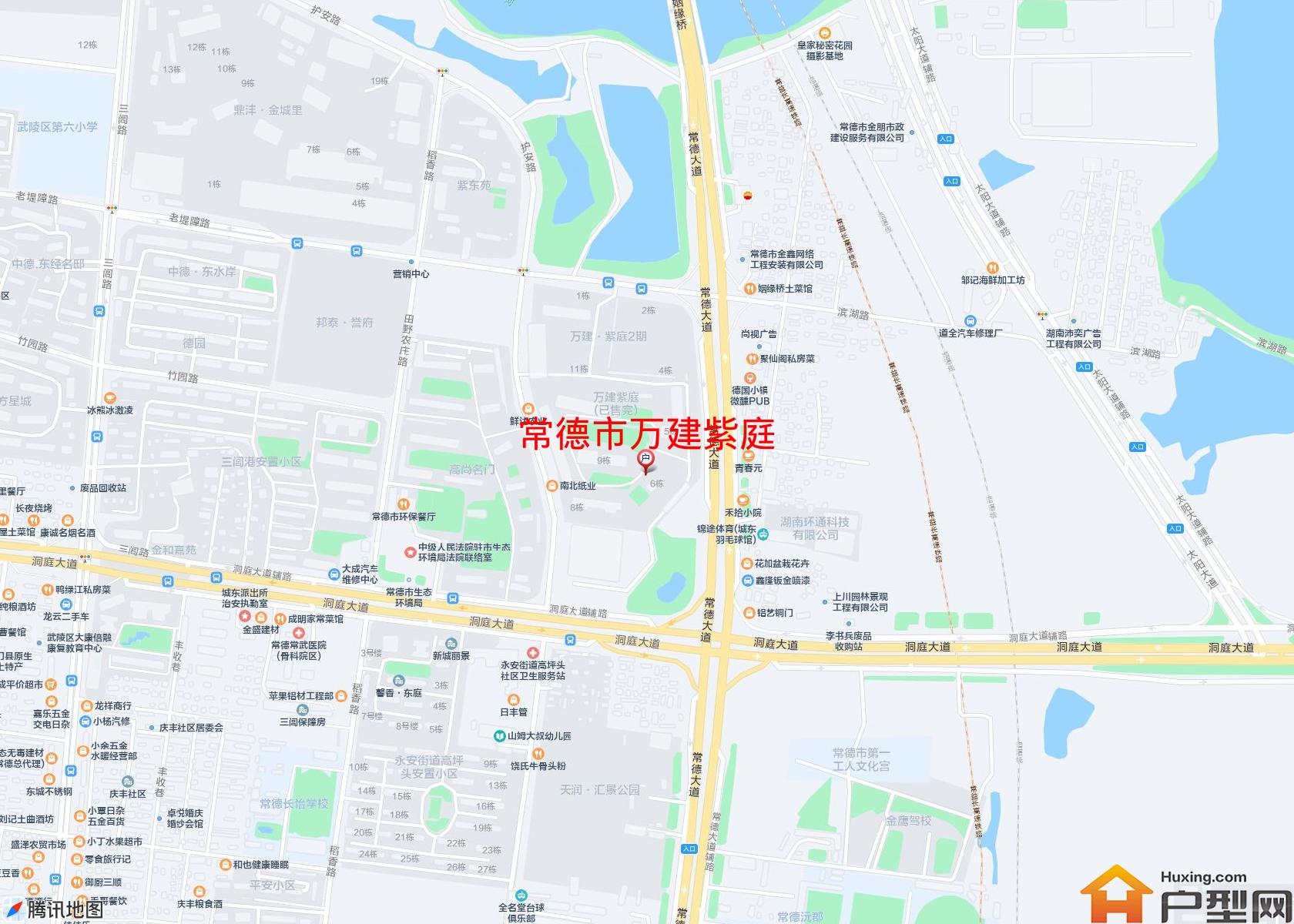 万建紫庭小区 - 户型网