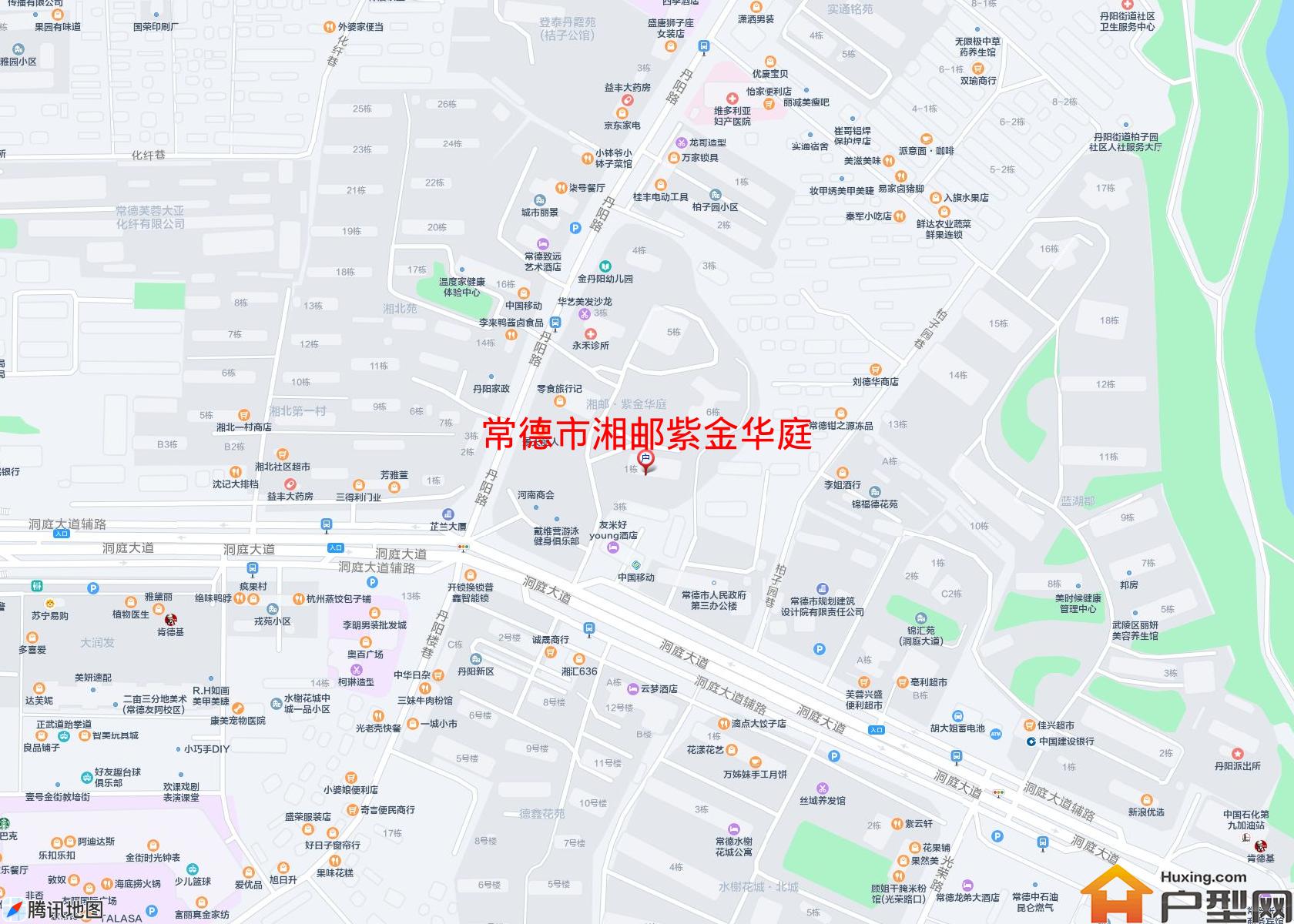 湘邮紫金华庭小区 - 户型网