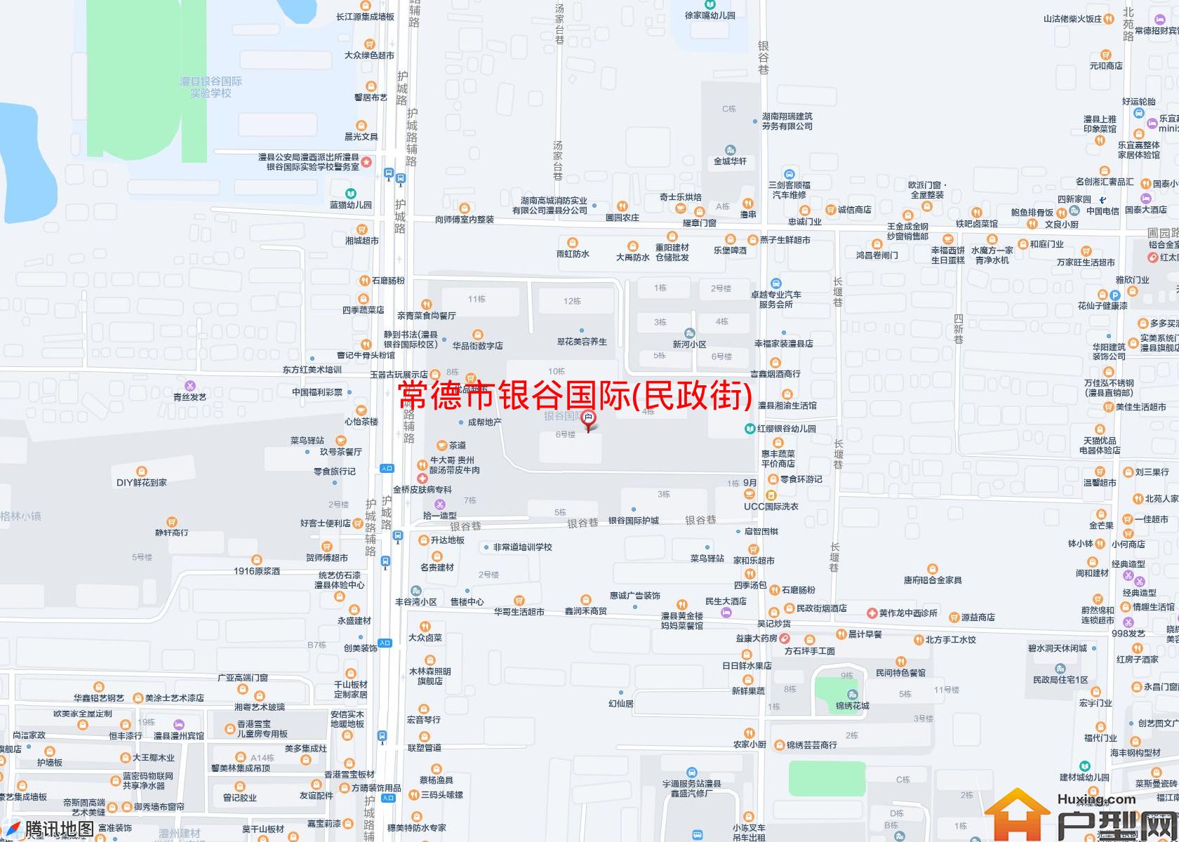 银谷国际(民政街)小区 - 户型网