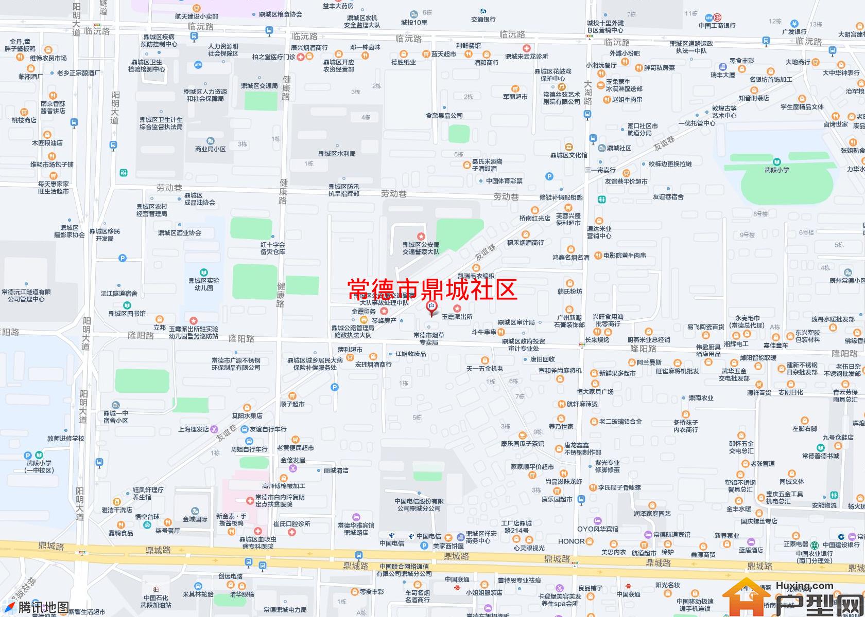 鼎城社区小区 - 户型网
