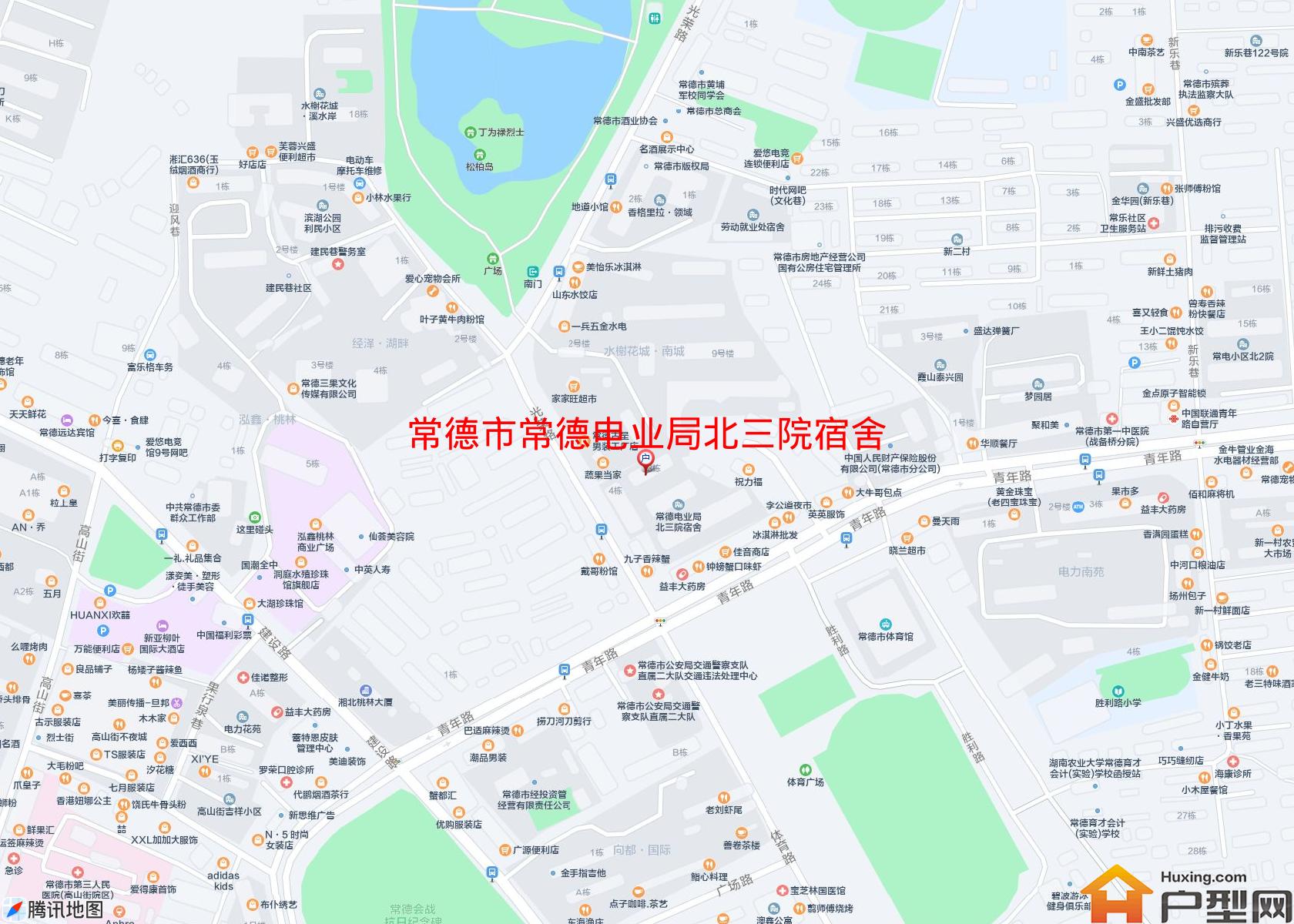 常德电业局北三院宿舍小区 - 户型网