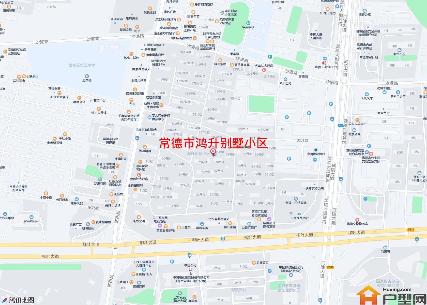 鸿升别墅小区小区 - 户型网