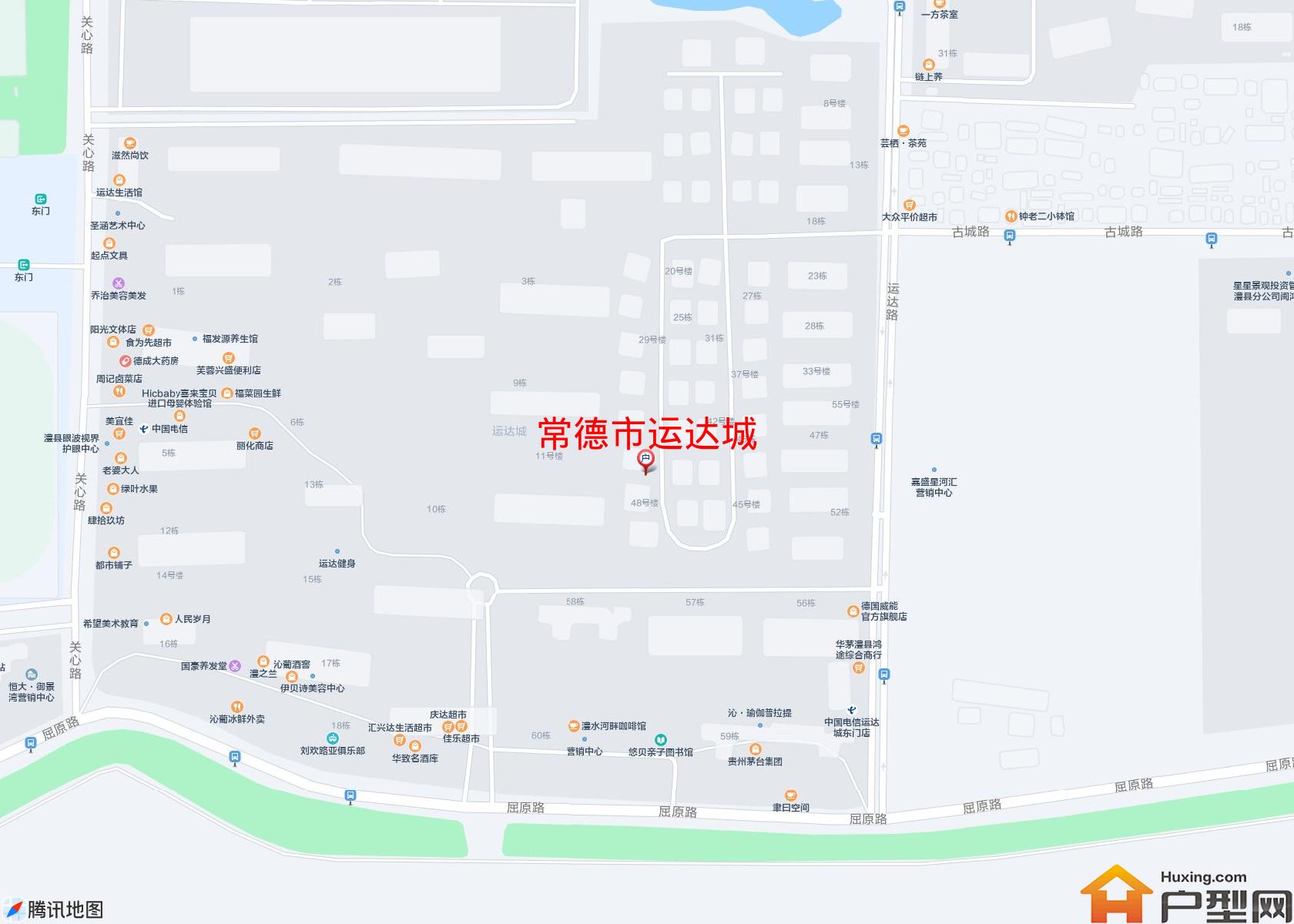 运达城小区 - 户型网