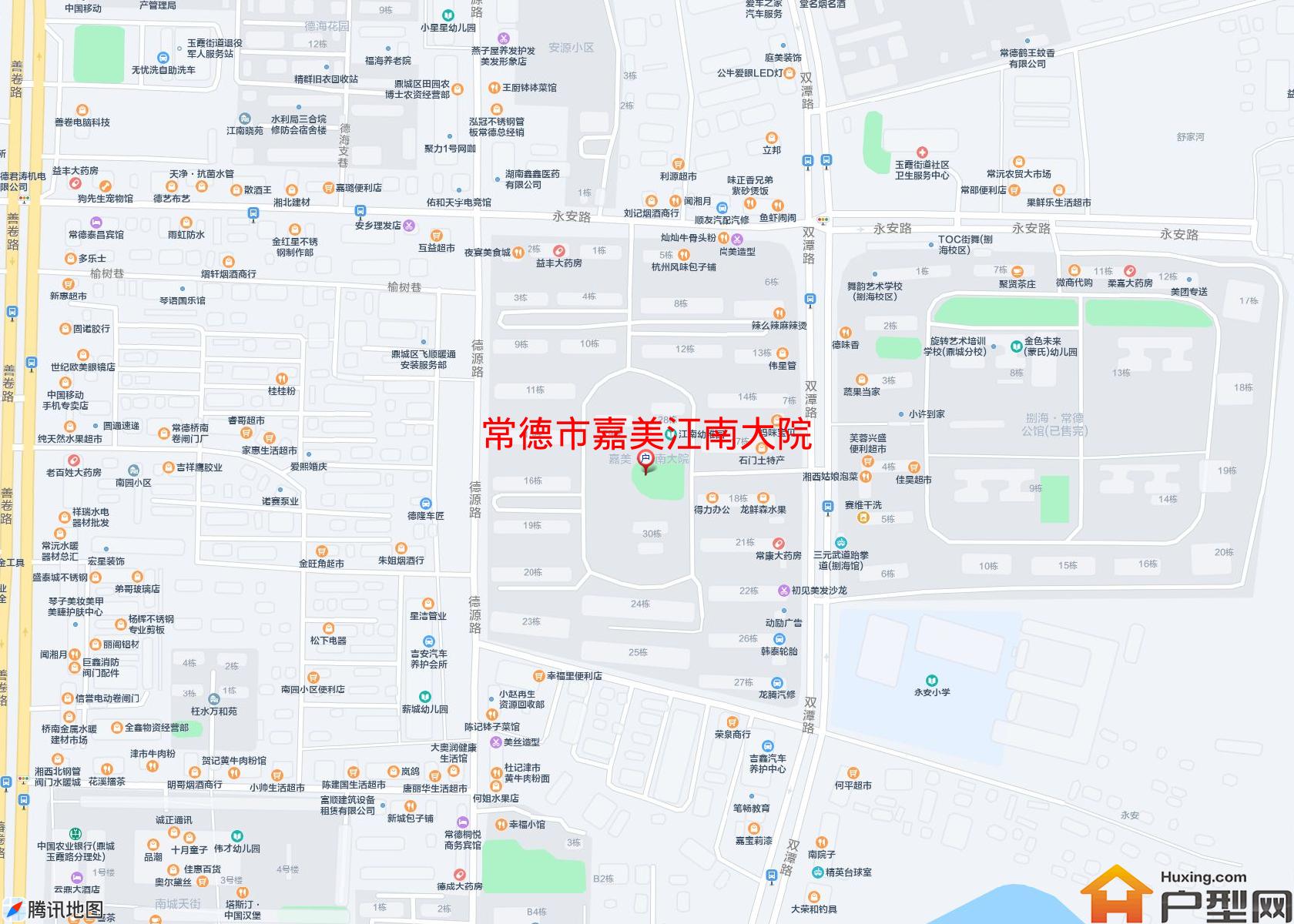 嘉美江南大院小区 - 户型网