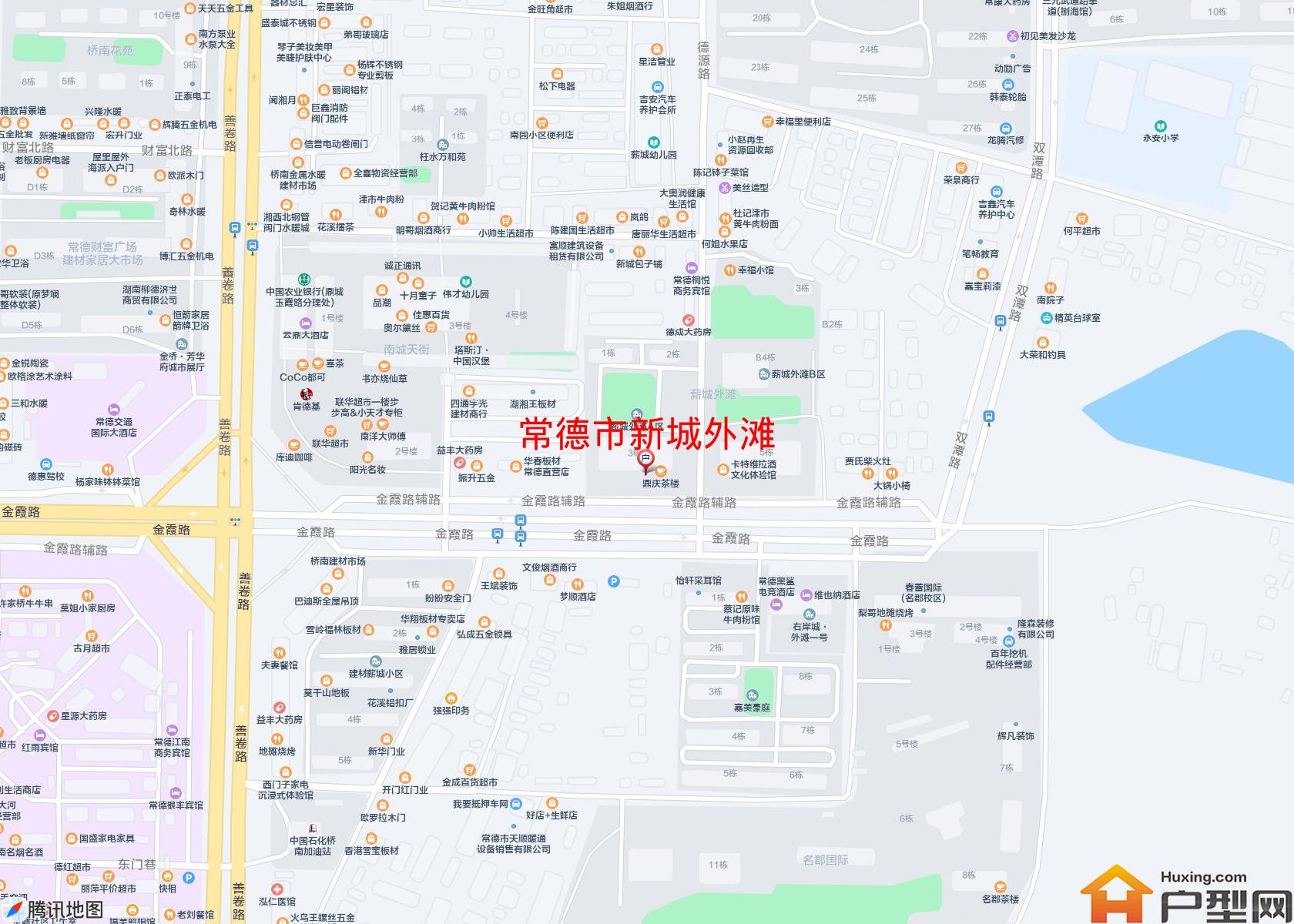 新城外滩小区 - 户型网