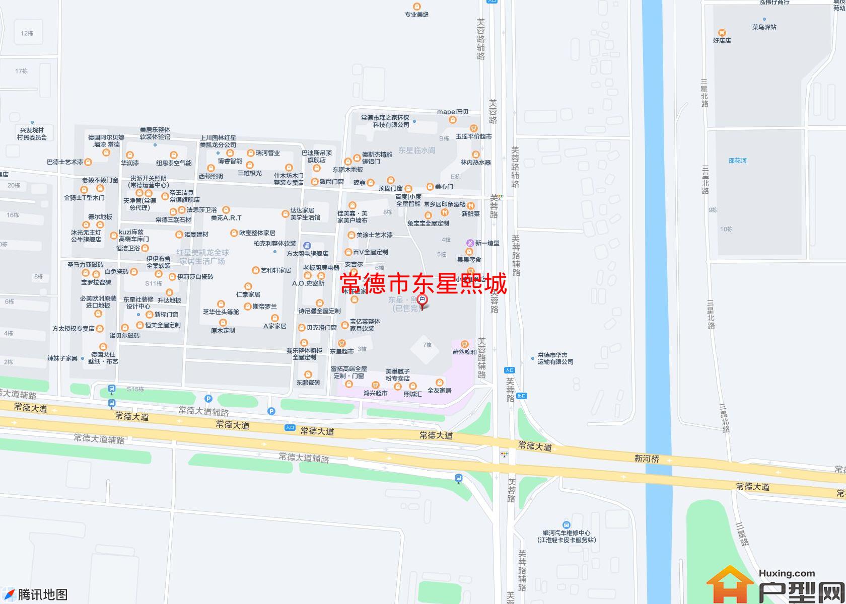 东星熙城小区 - 户型网