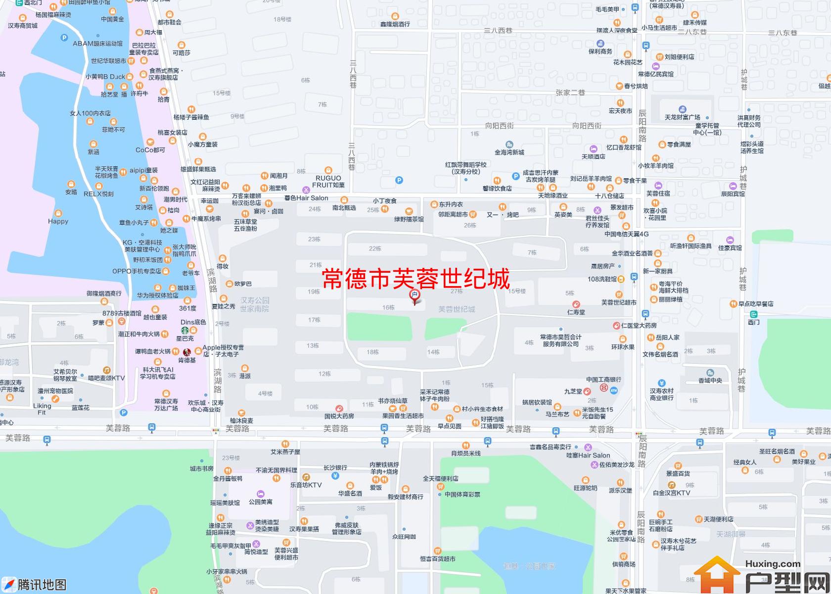 芙蓉世纪城小区 - 户型网
