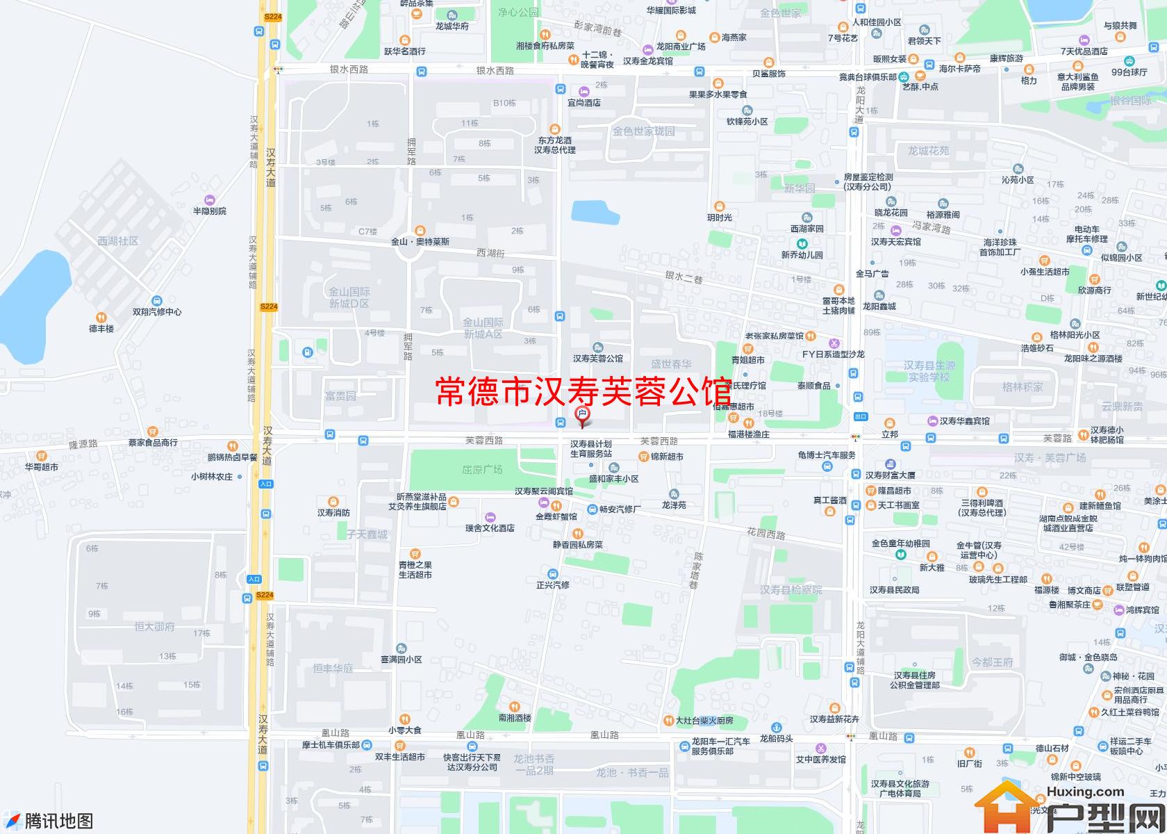 汉寿芙蓉公馆小区 - 户型网