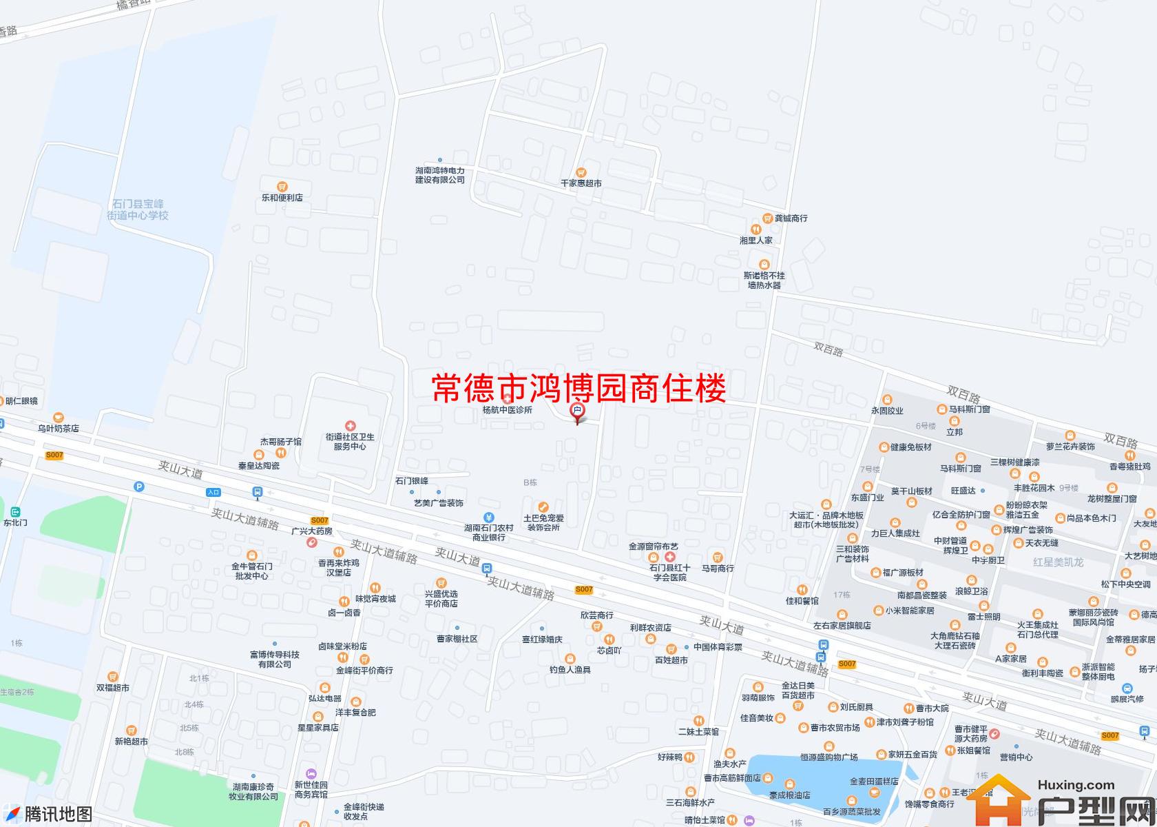 鸿博园商住楼小区 - 户型网