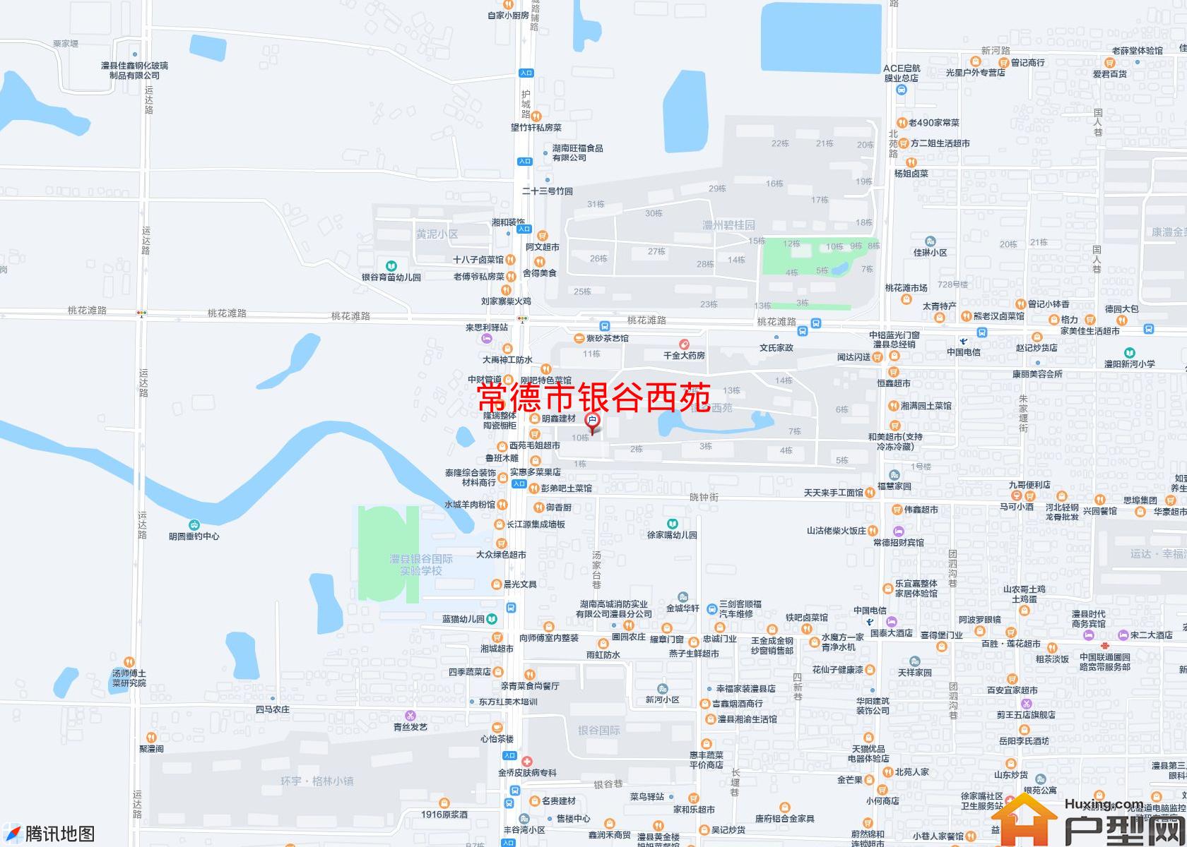 银谷西苑小区 - 户型网