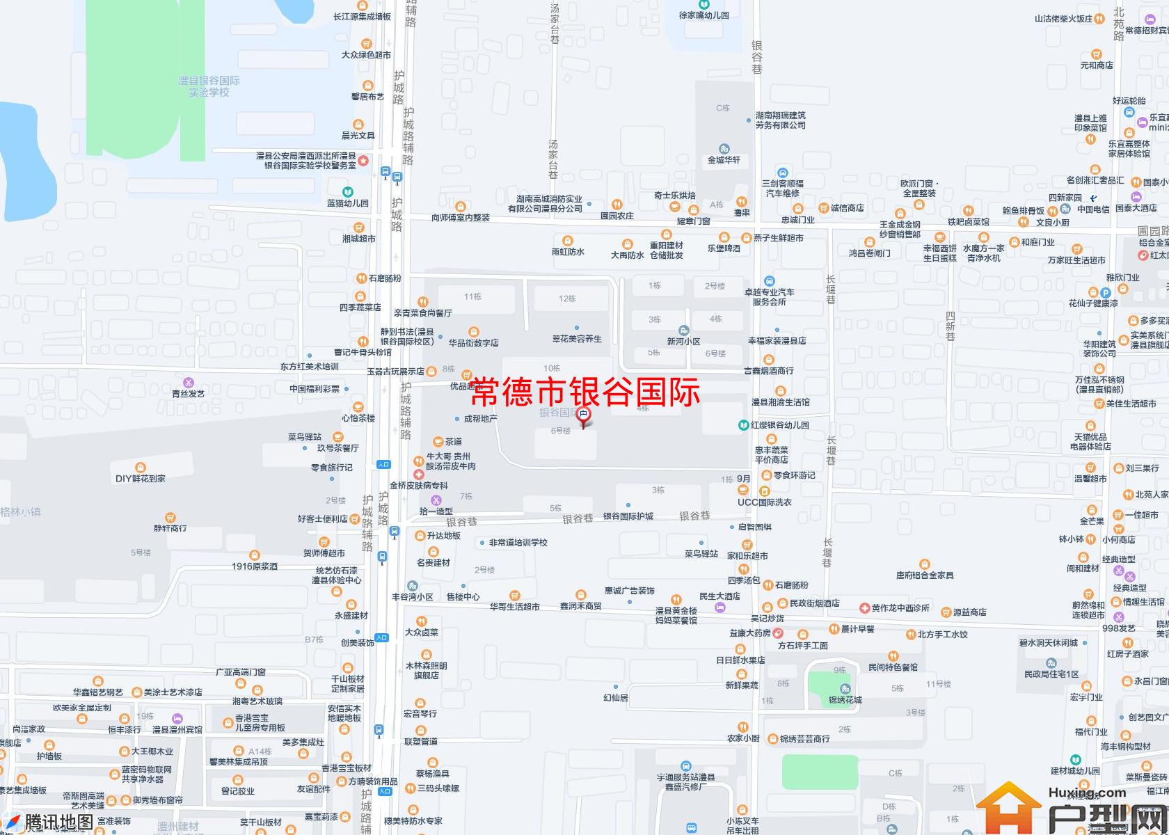 银谷国际小区 - 户型网