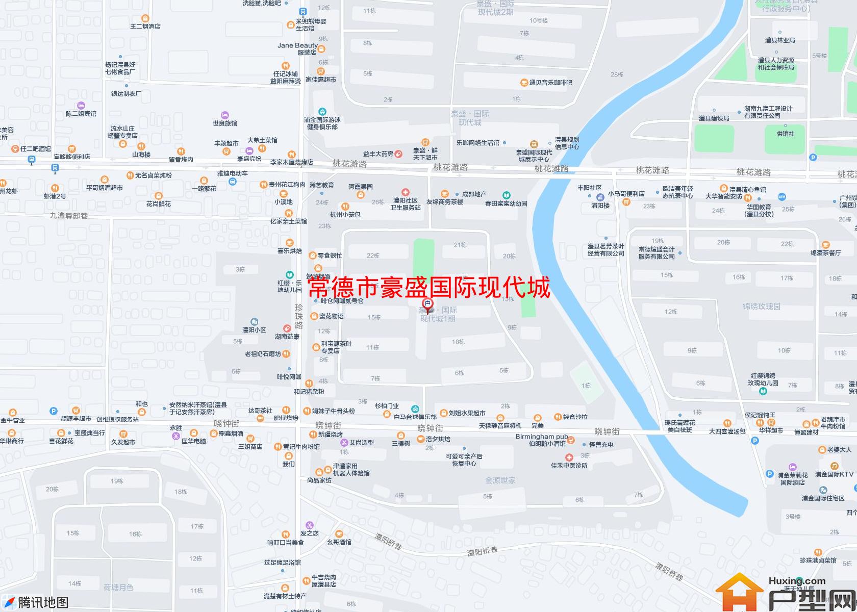 豪盛国际现代城小区 - 户型网